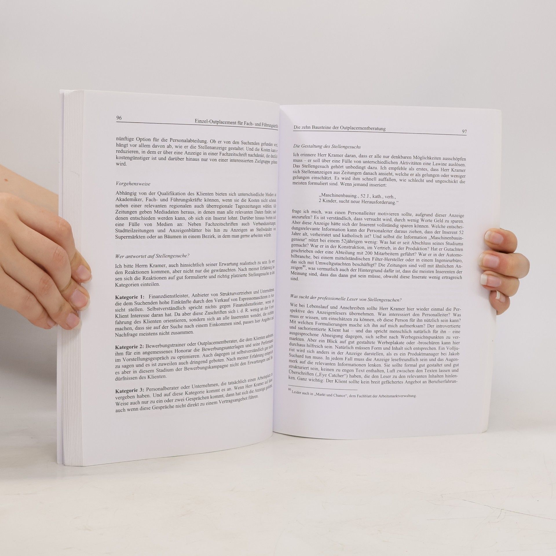 Janine Berg-Peer Outplacement in der Praxis
