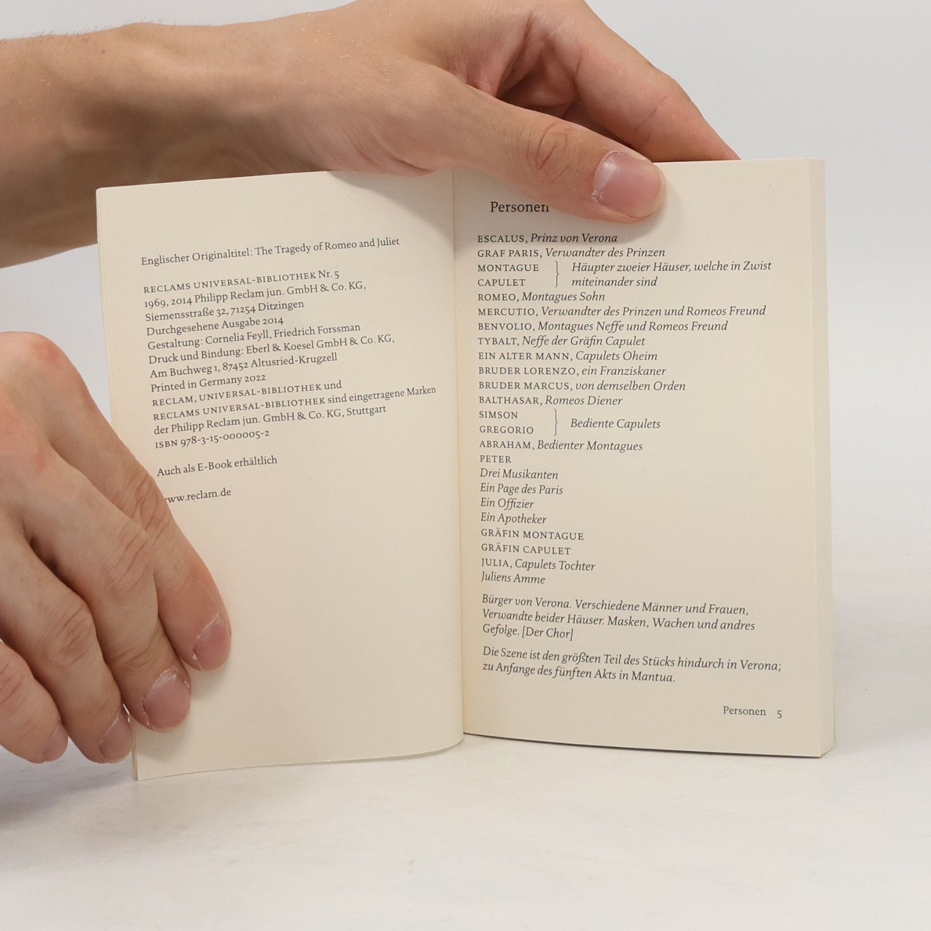 William Shakespeare Romeo und Julia
