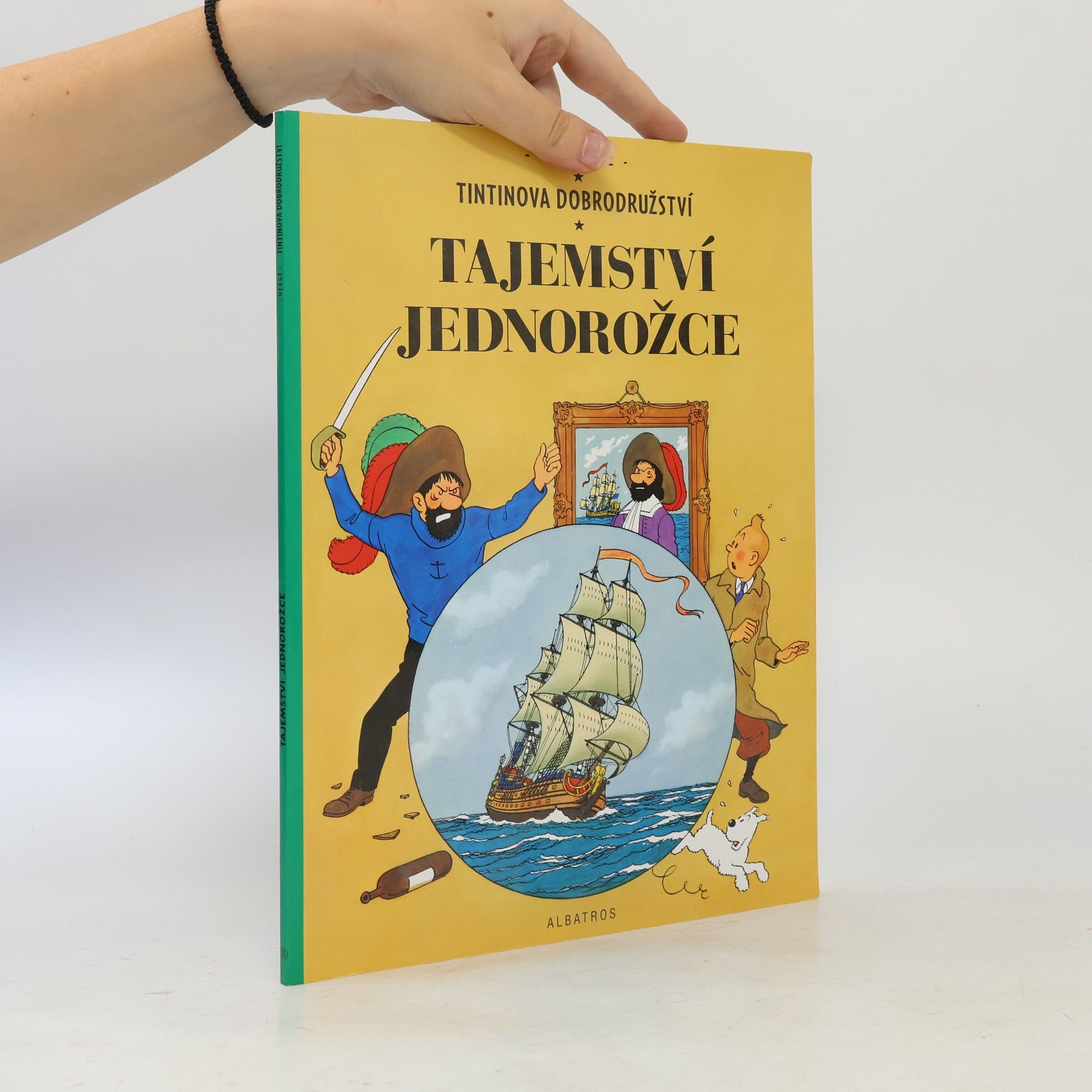 Hergé Tintinova dobrodružství: Tajemství Jednorožce