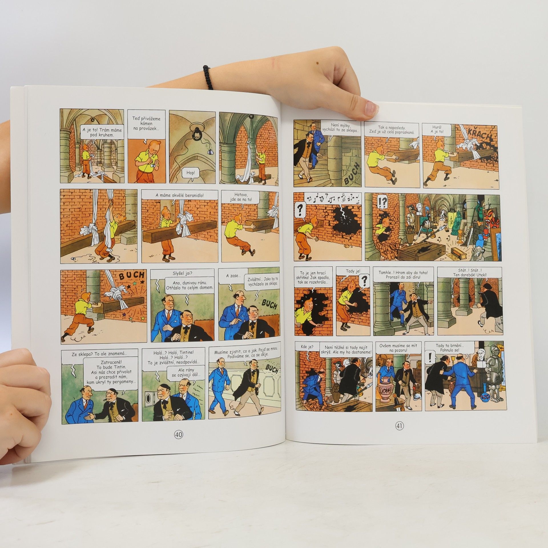 Hergé Tintinova dobrodružství: Tajemství Jednorožce