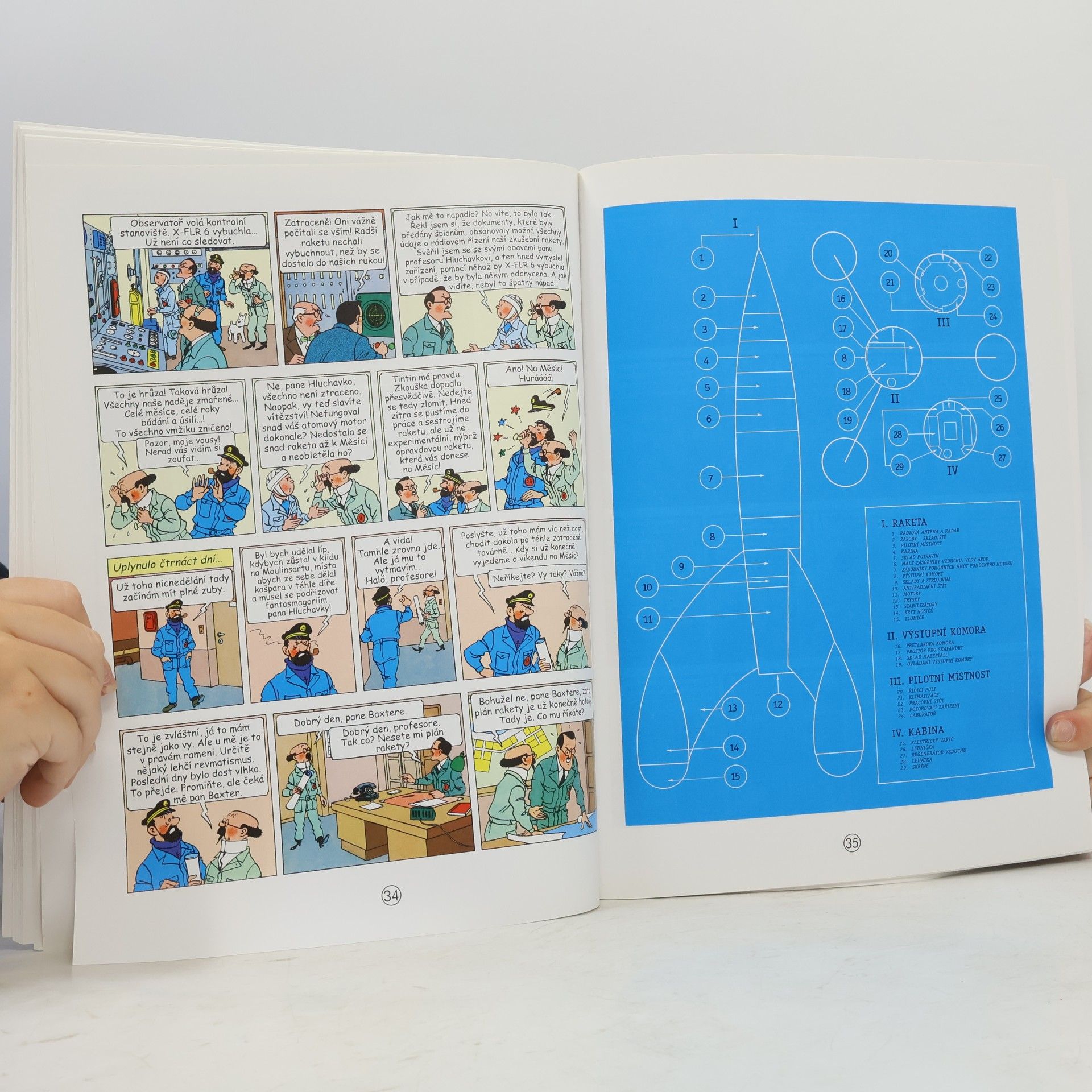 Hergé Míříme na Měsíc