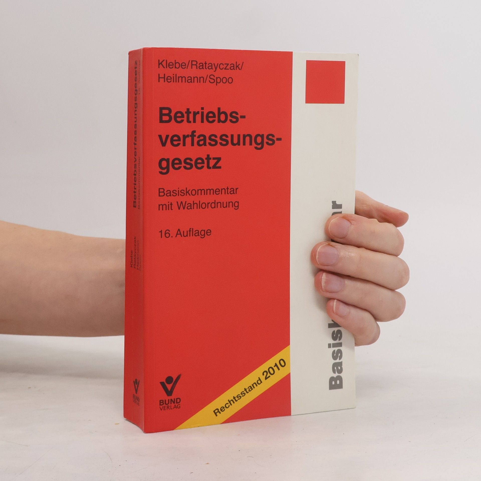 Thomas Klebe Betriebsverfassungsgesetz