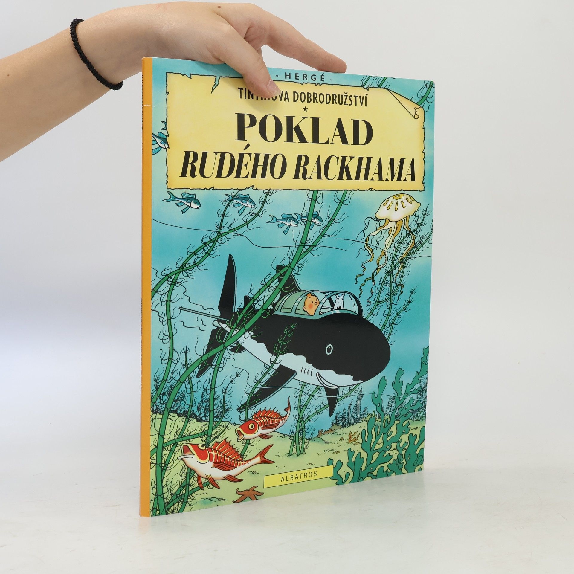 Hergé Poklad Rudého Rackhama