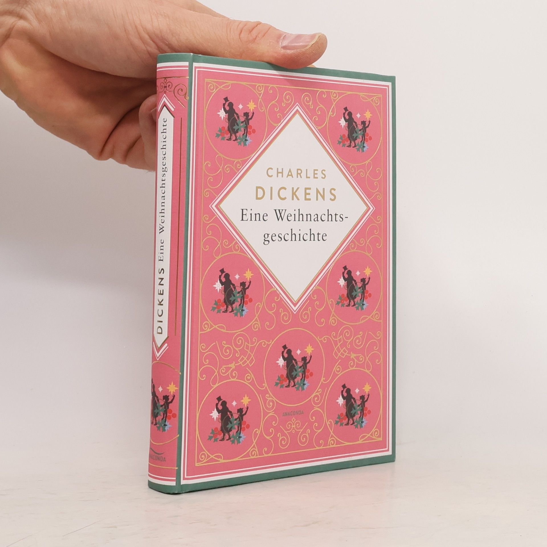 Charles Dickens Eine Weihnachtsgeschichte. Schmuckausgabe mit Goldprägung