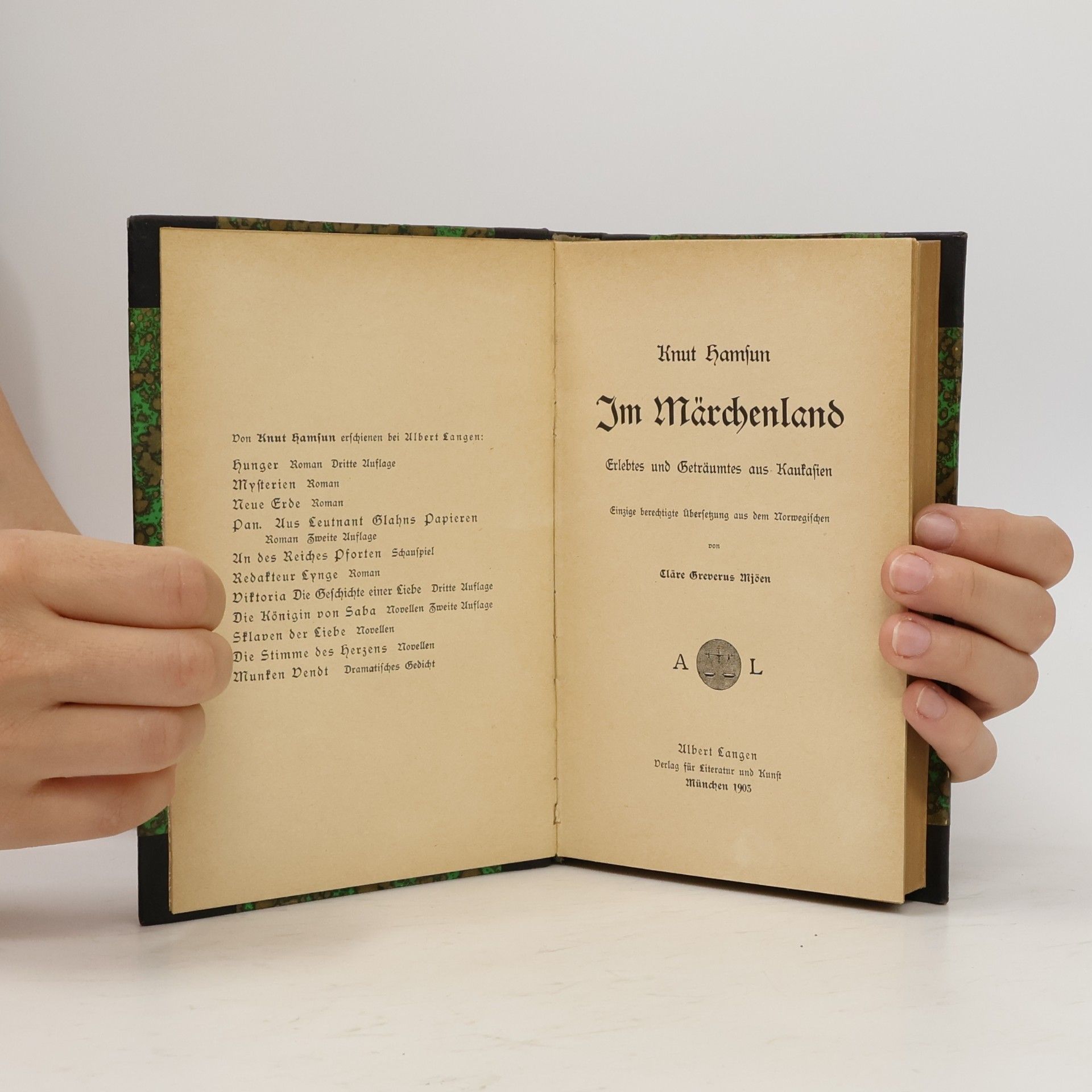 Knut Hamsun Im Märchenland