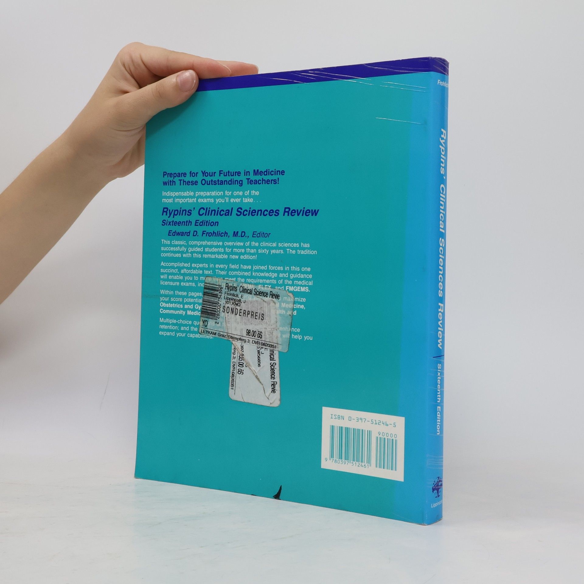 Harold Rypins Rypins' Clinical Sciences Review - Sixteenth Edition