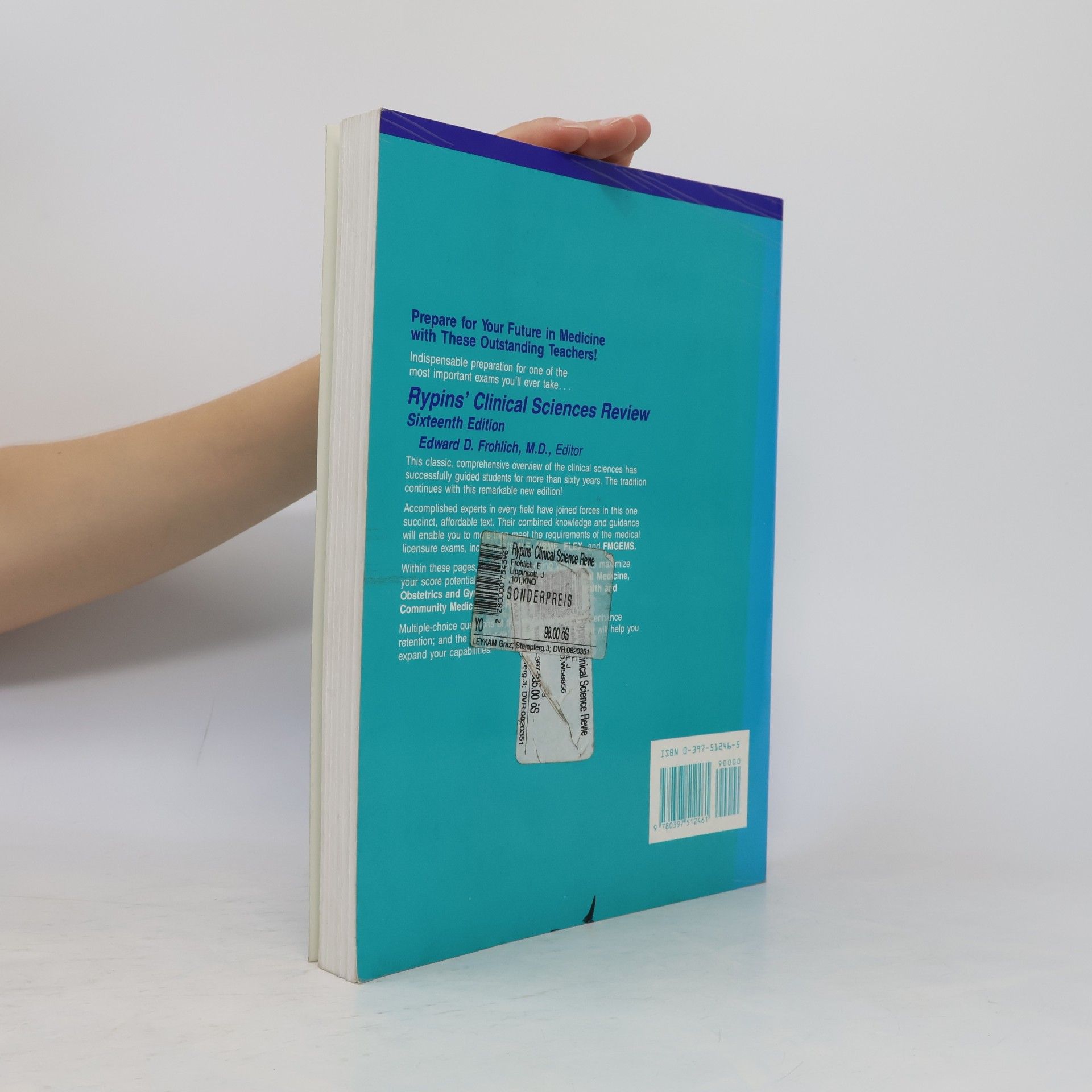 Harold Rypins Rypins' Clinical Sciences Review - Sixteenth Edition