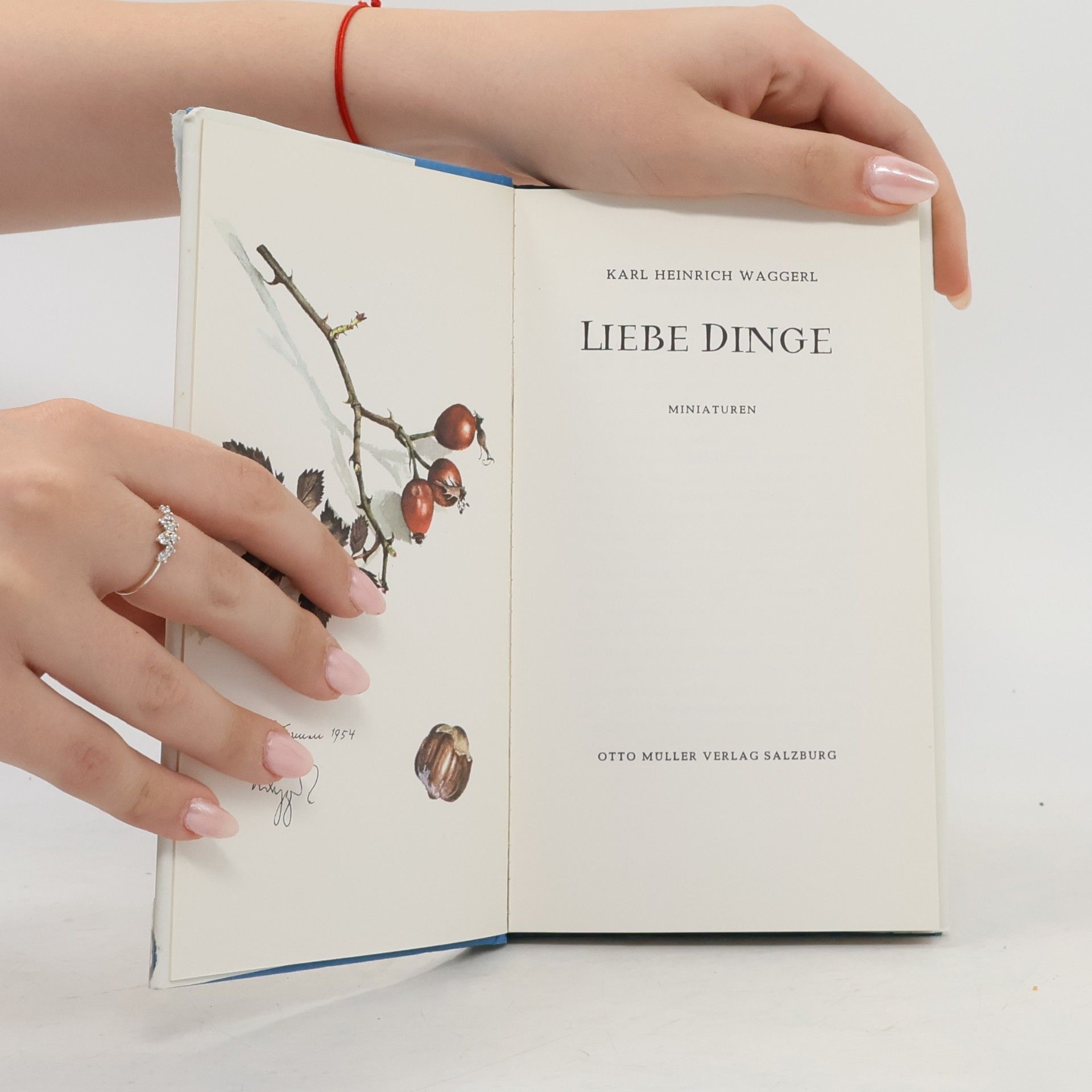 K. H. Waggerl Liebe Dinge