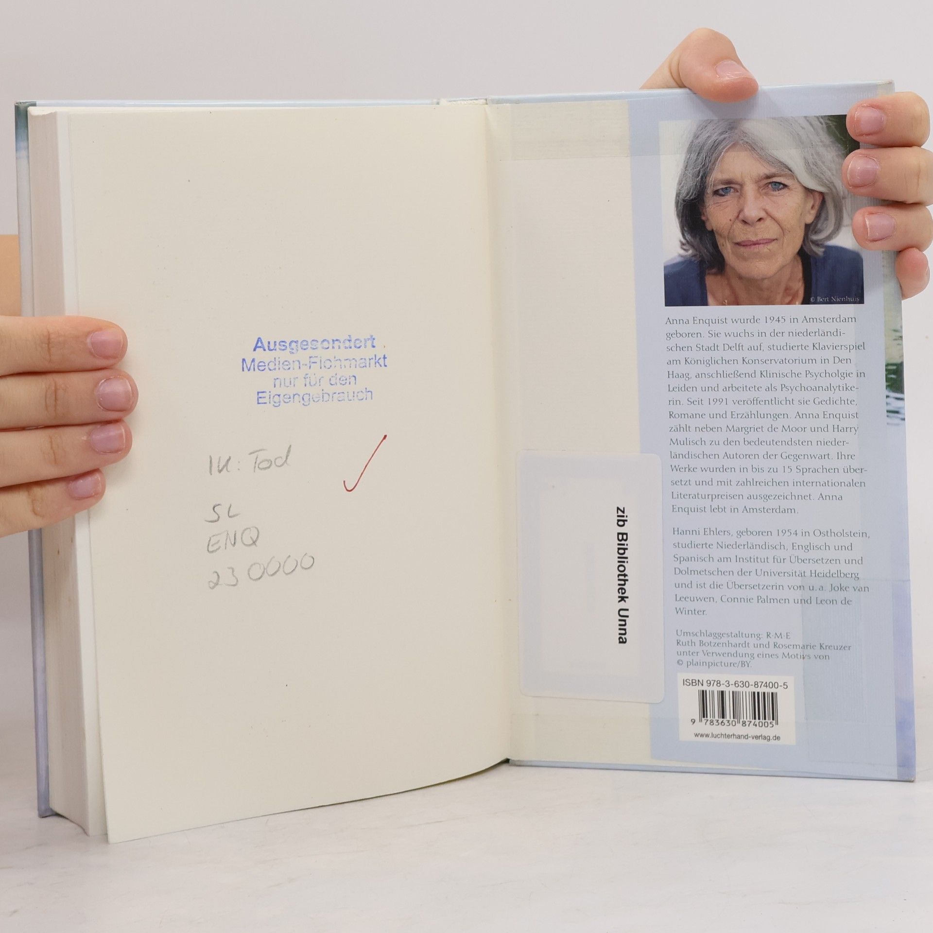 Anna Enquist Die Betäubung