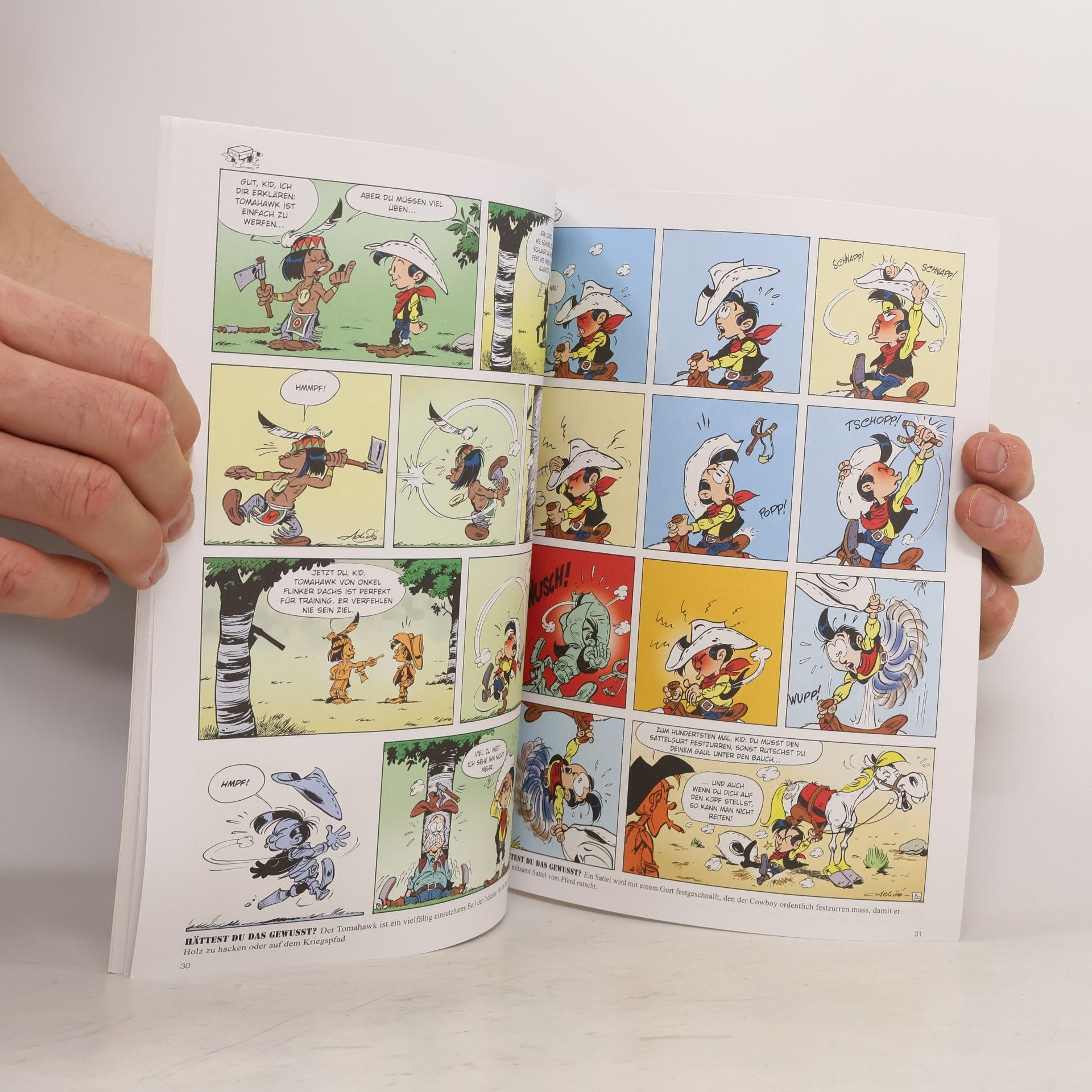 Achdé Lucky Luke. Volle Fahrt voraus