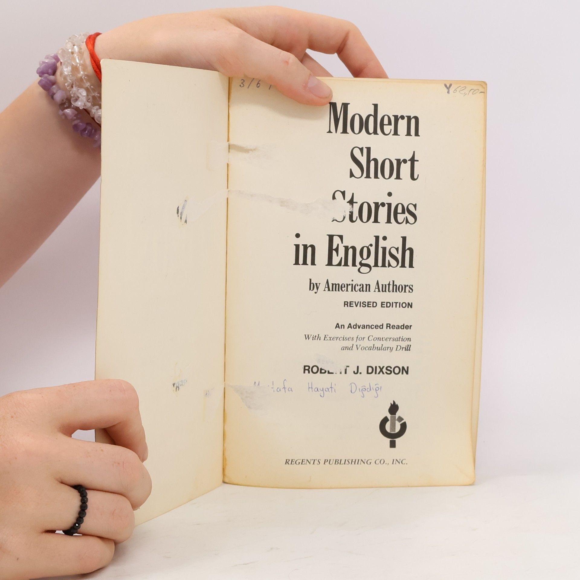 Robert James Dixson Modern Short Stories in English