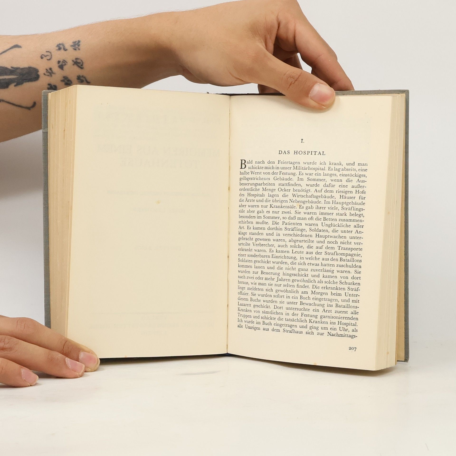 Fjodor Michailowitsch Dostojewski Memoiren aus einem Totenhause I.