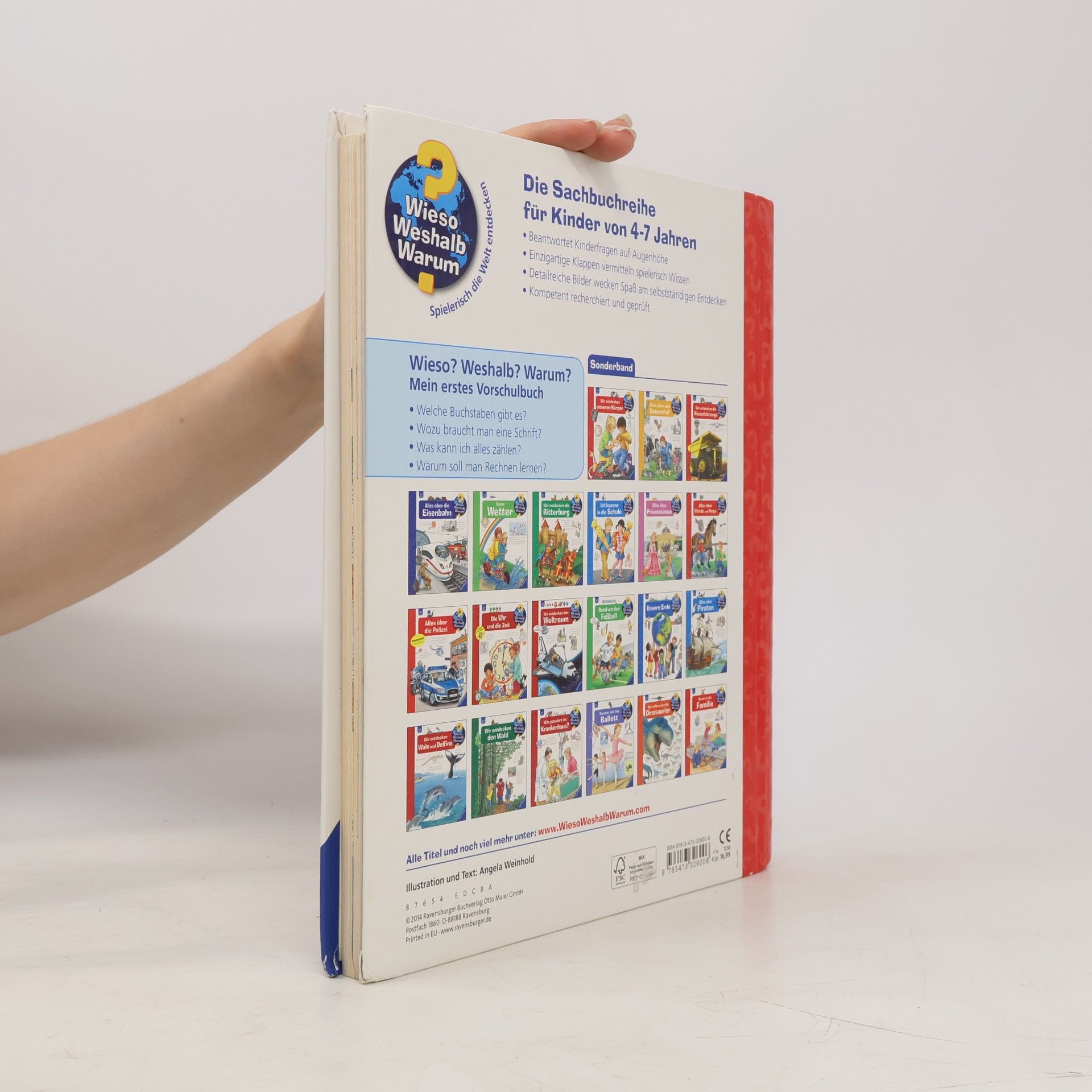 Angela Weinhold Mein erstes vorschulbuch