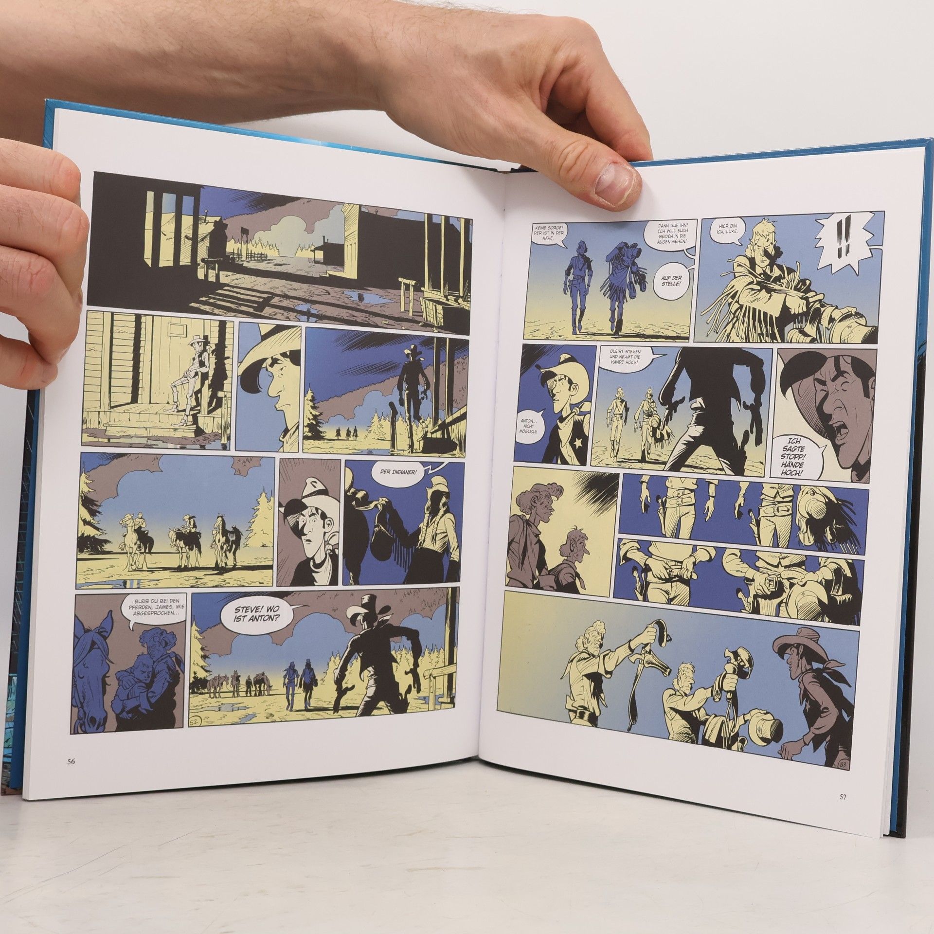 Matthieu Bonhomme Lucky Luke - Hommage 1: Der Mann, der Lucky Luke erschoss