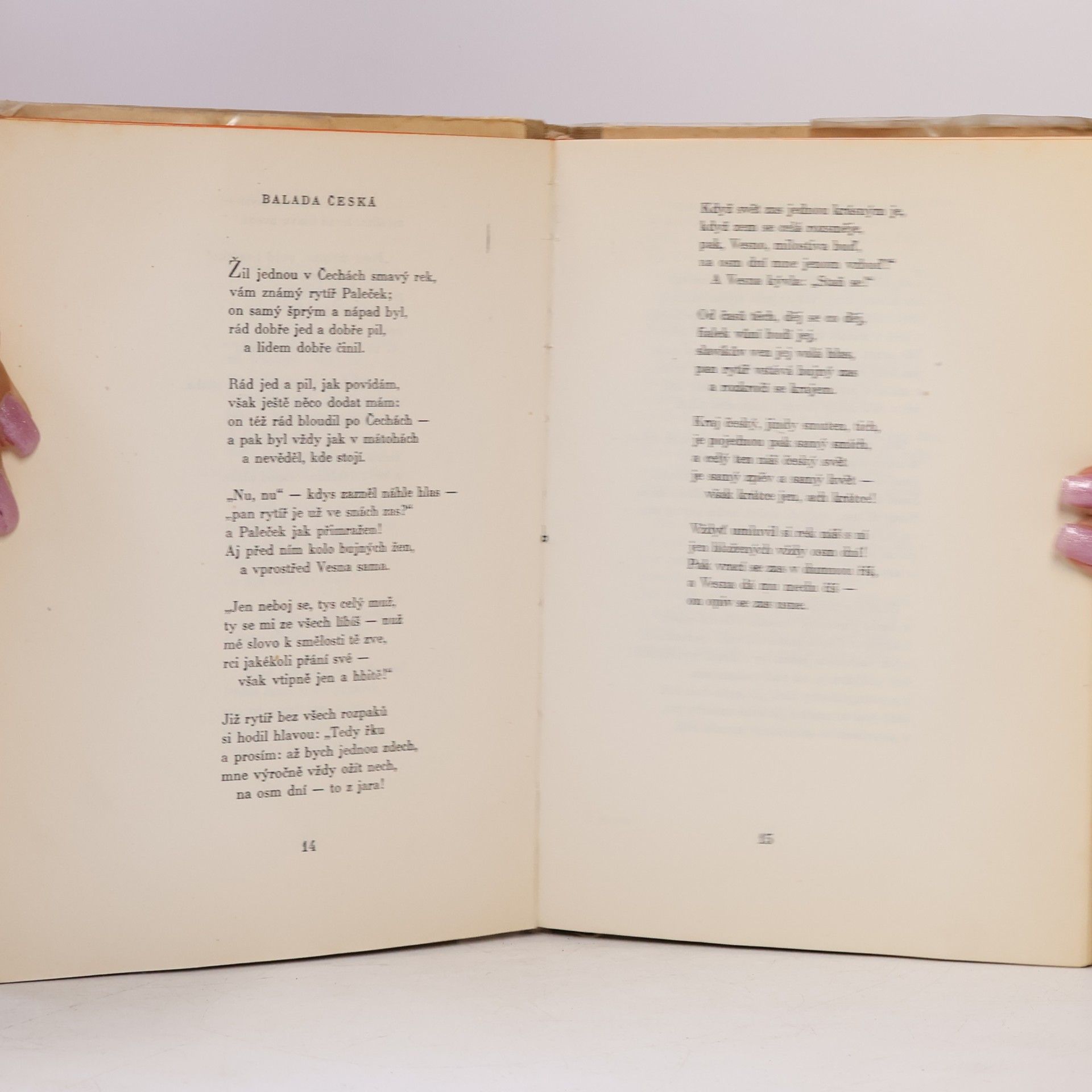 Jan Neruda Balady a romance. Zpěvy páteční
