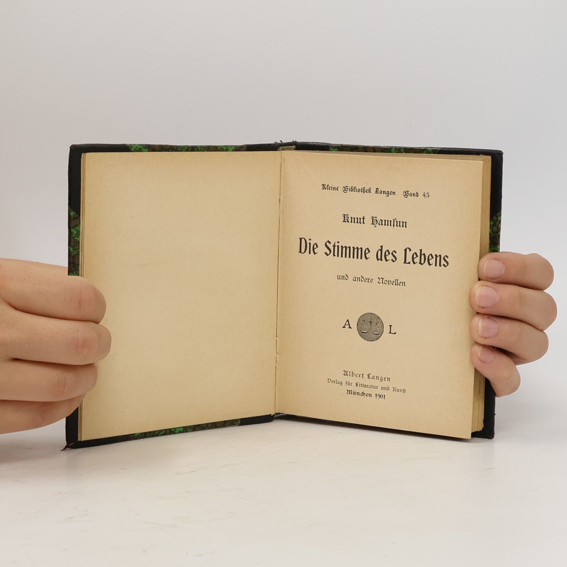 Knut Hamsun Die Stimme des Lebens
