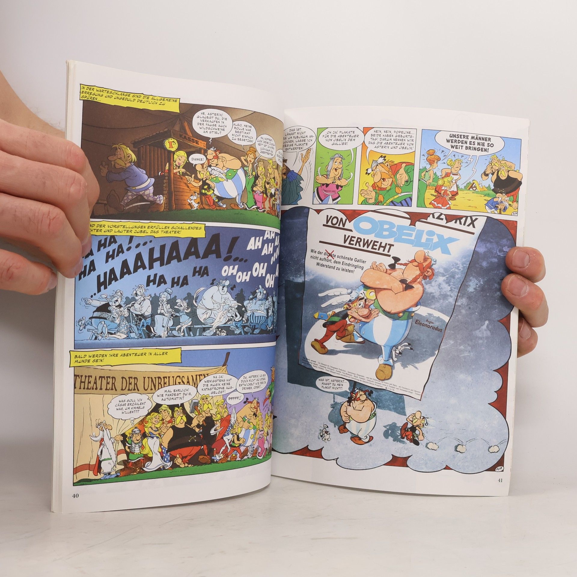 René Goscinny Asterix und Obelix feiern Geburtstag