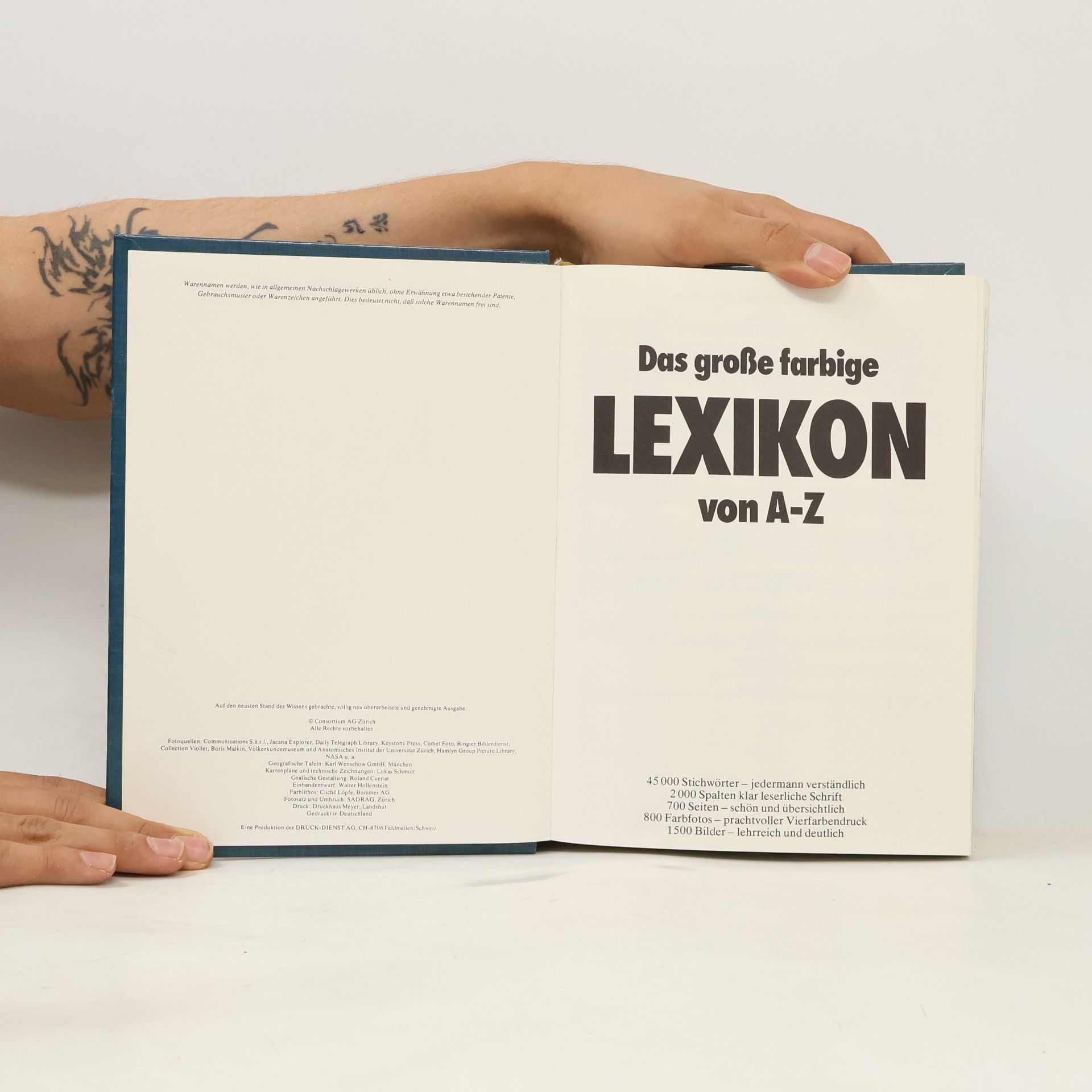 Autorenkollektiv Das große farbige Lexikon von A-Z