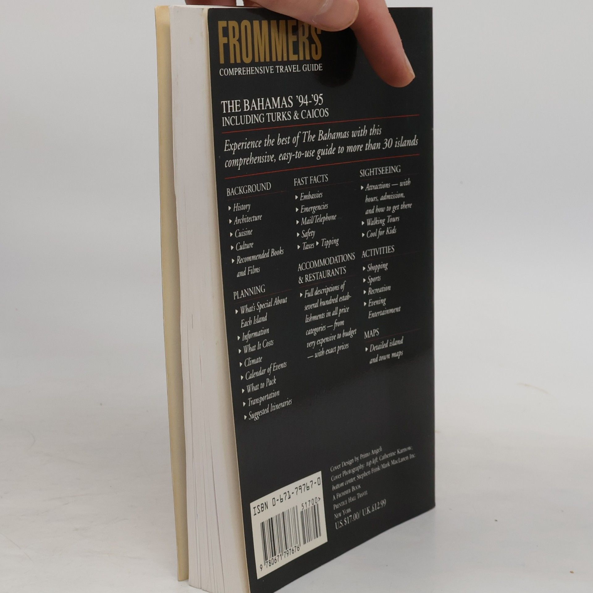 George McDonald Frommer's Bahamas: Frommer's Comprehensive Travel Guide