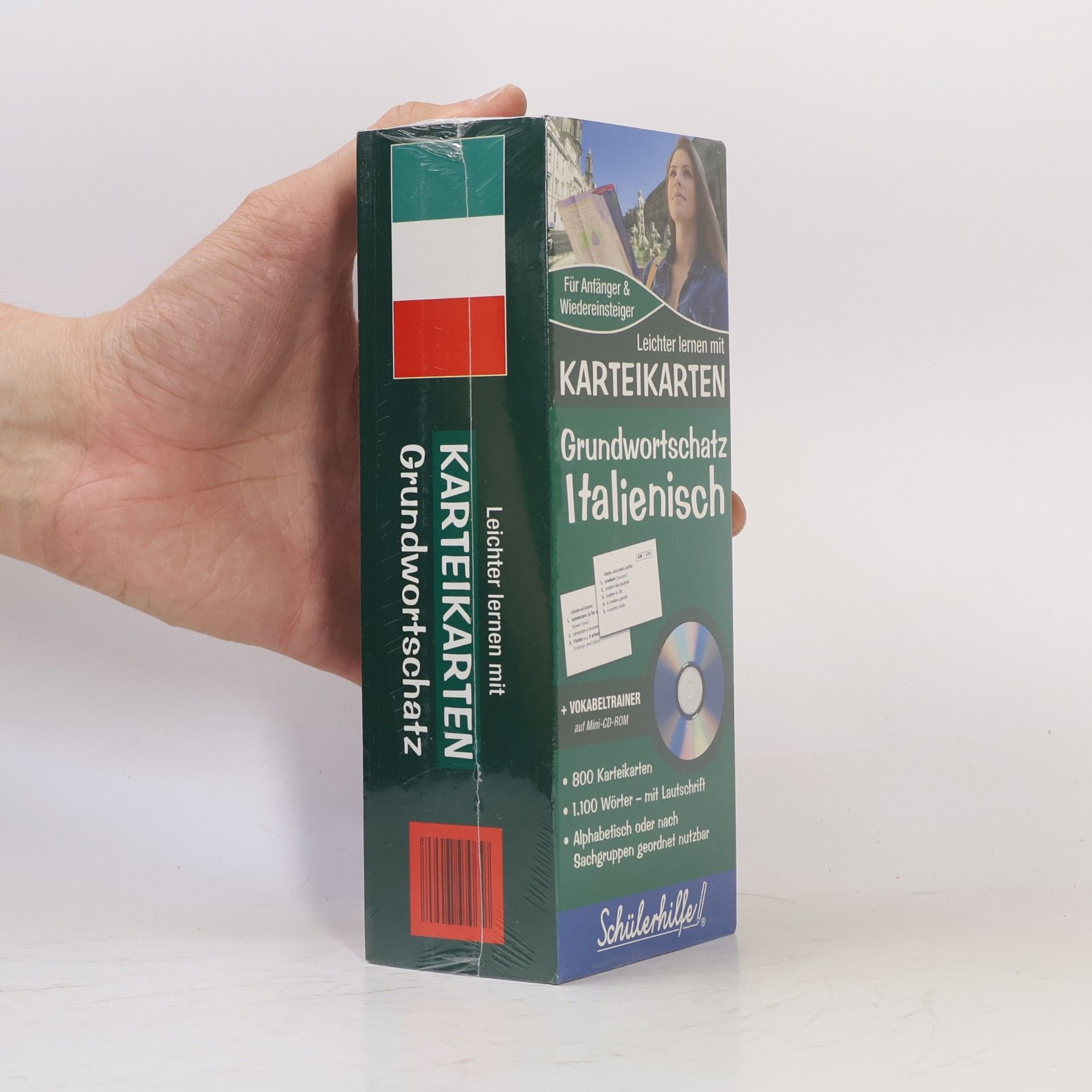 Collectif d'auteurs Leichter lernen mit Karteikarten: Grundwortschatz Italienisch