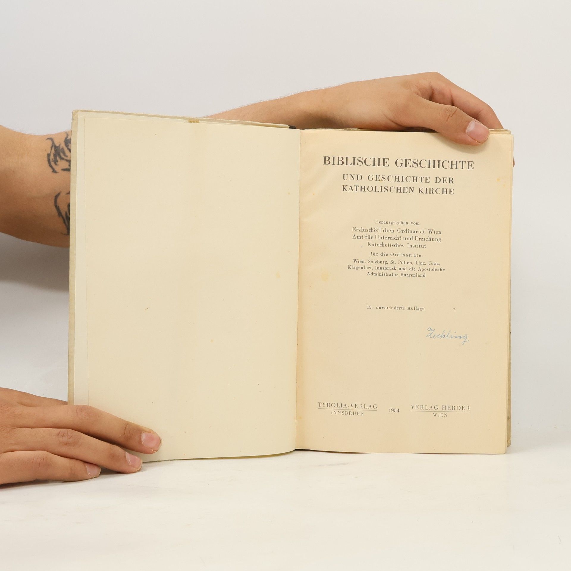 kolektiv Biblische Geschichte und Geschichte der katholischen Kirche