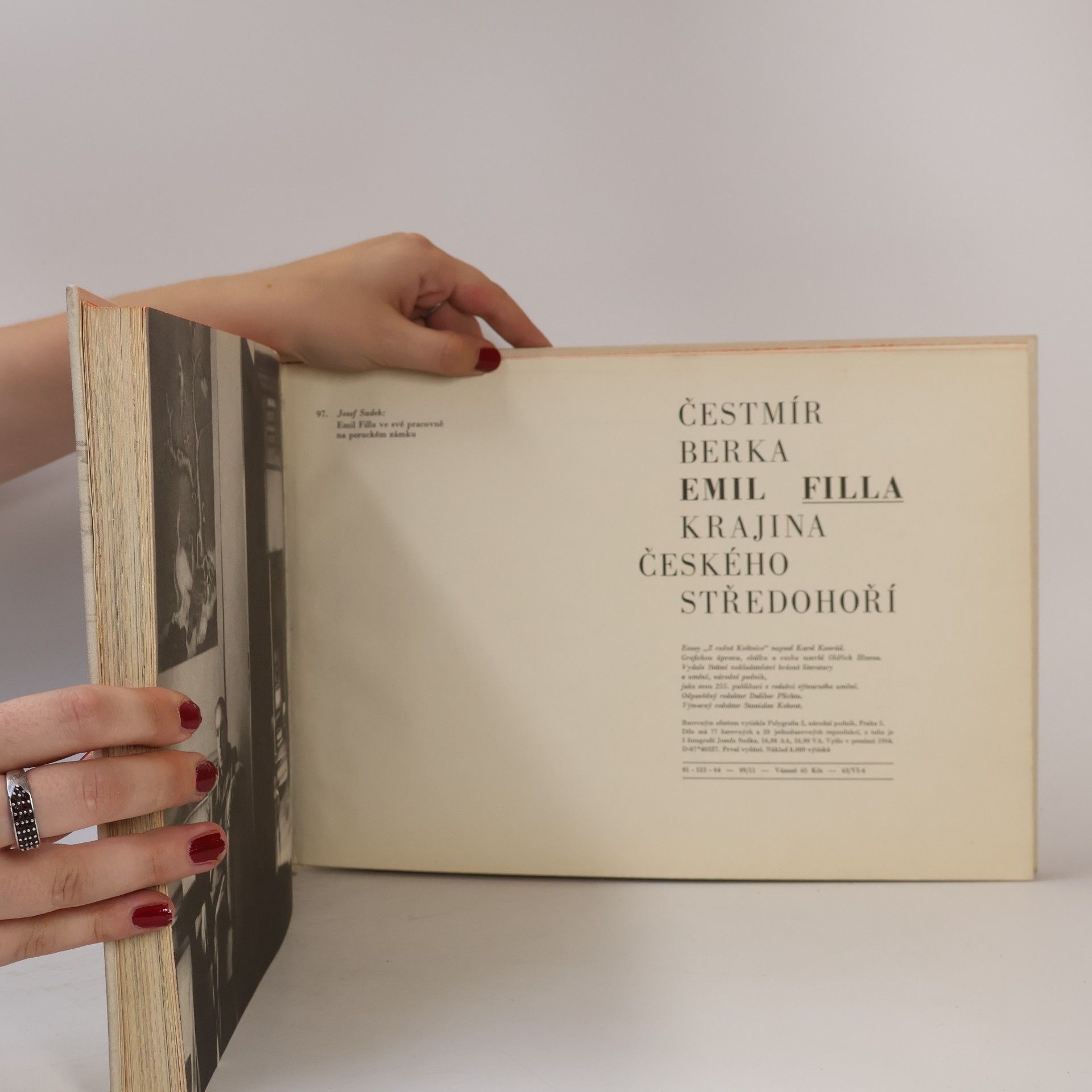 Čestmír Berka Emil Filla: Krajina Českého středohoří