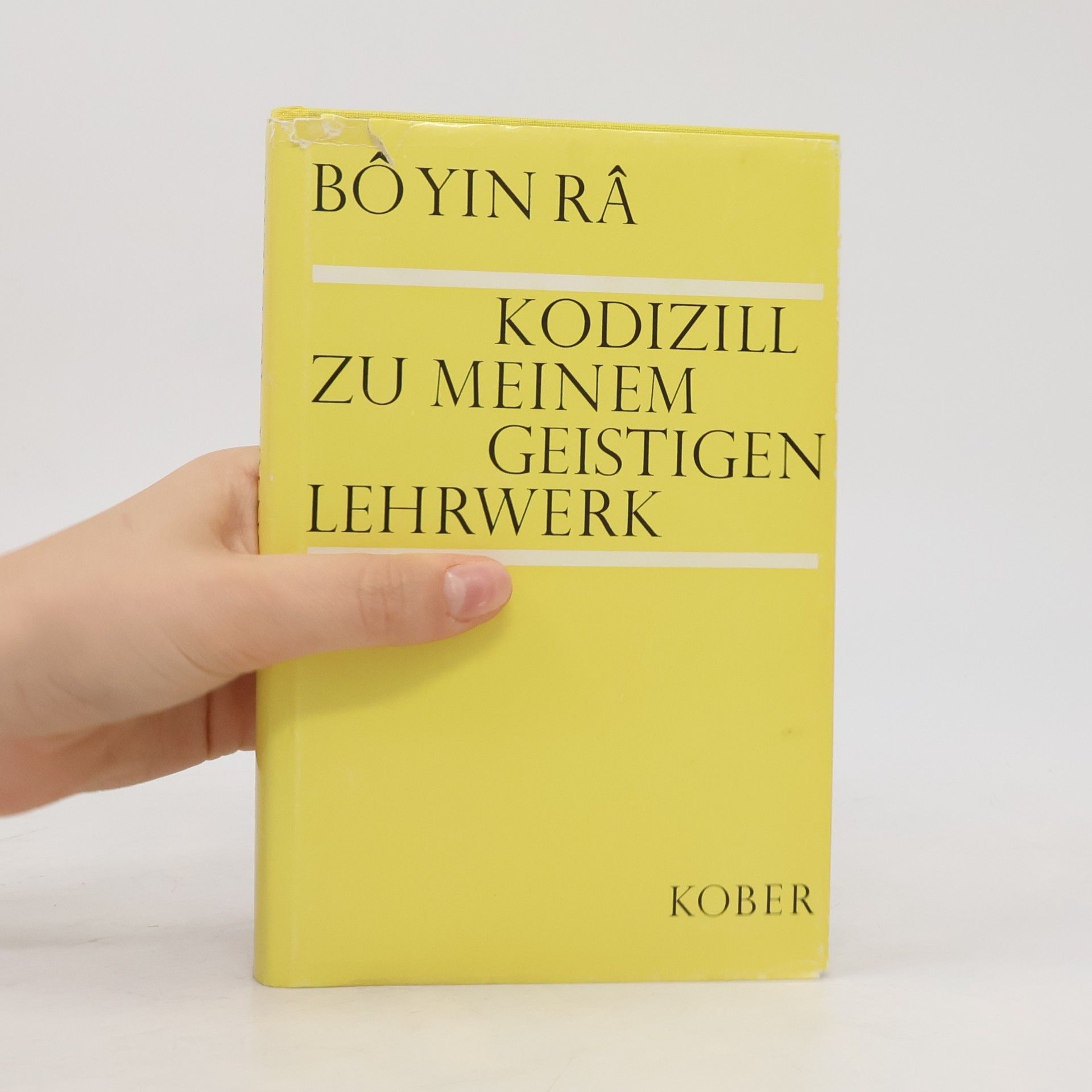 Bô Yin Râ Kodizill zu meinem geistigen Lehrwerk
