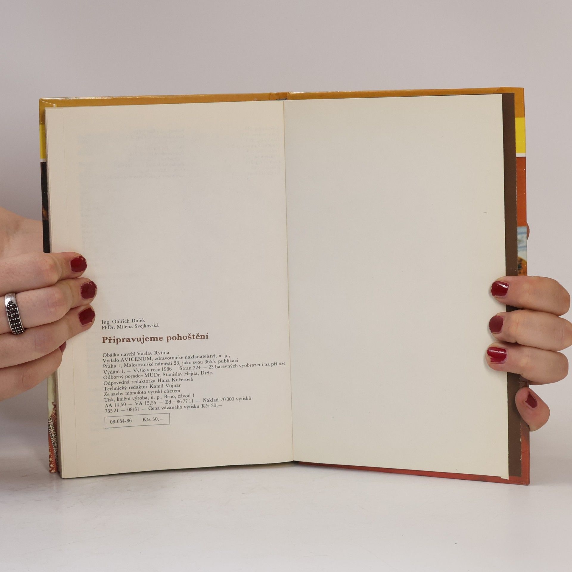 Oldřich Dufek Připravujeme pohoštění