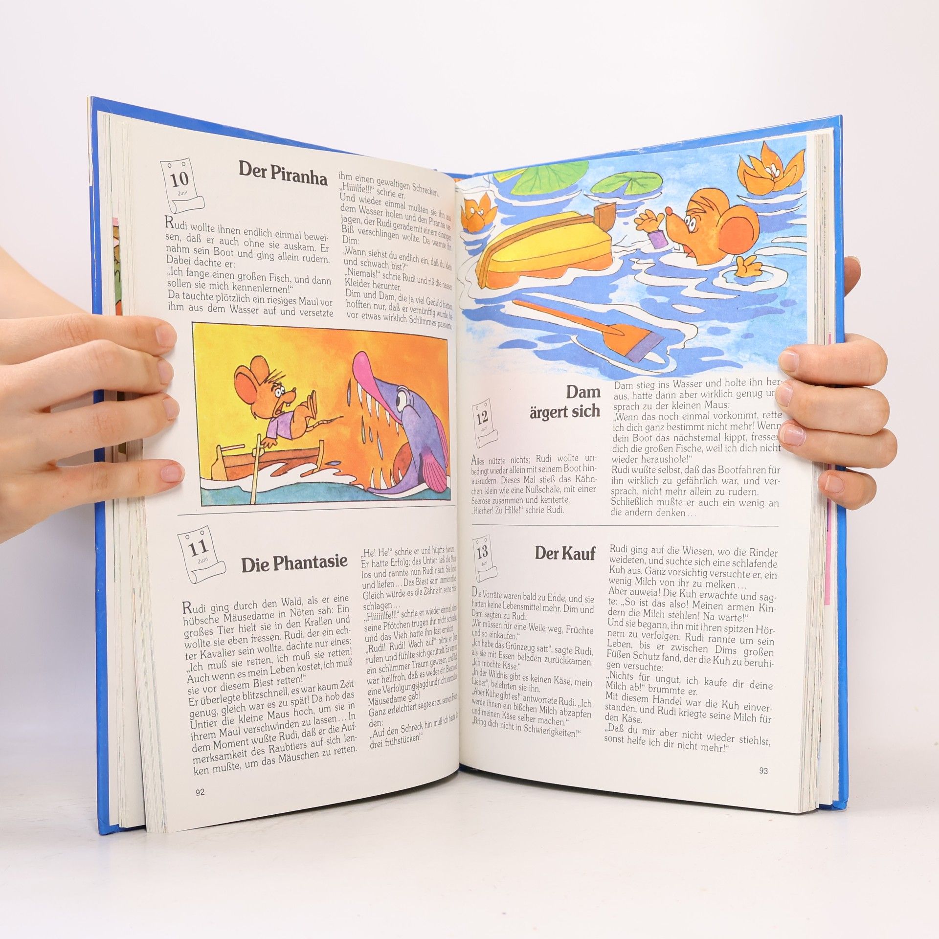 Autores varios 365 (dreihundertfünfundsechzig) neue Tiergeschichten