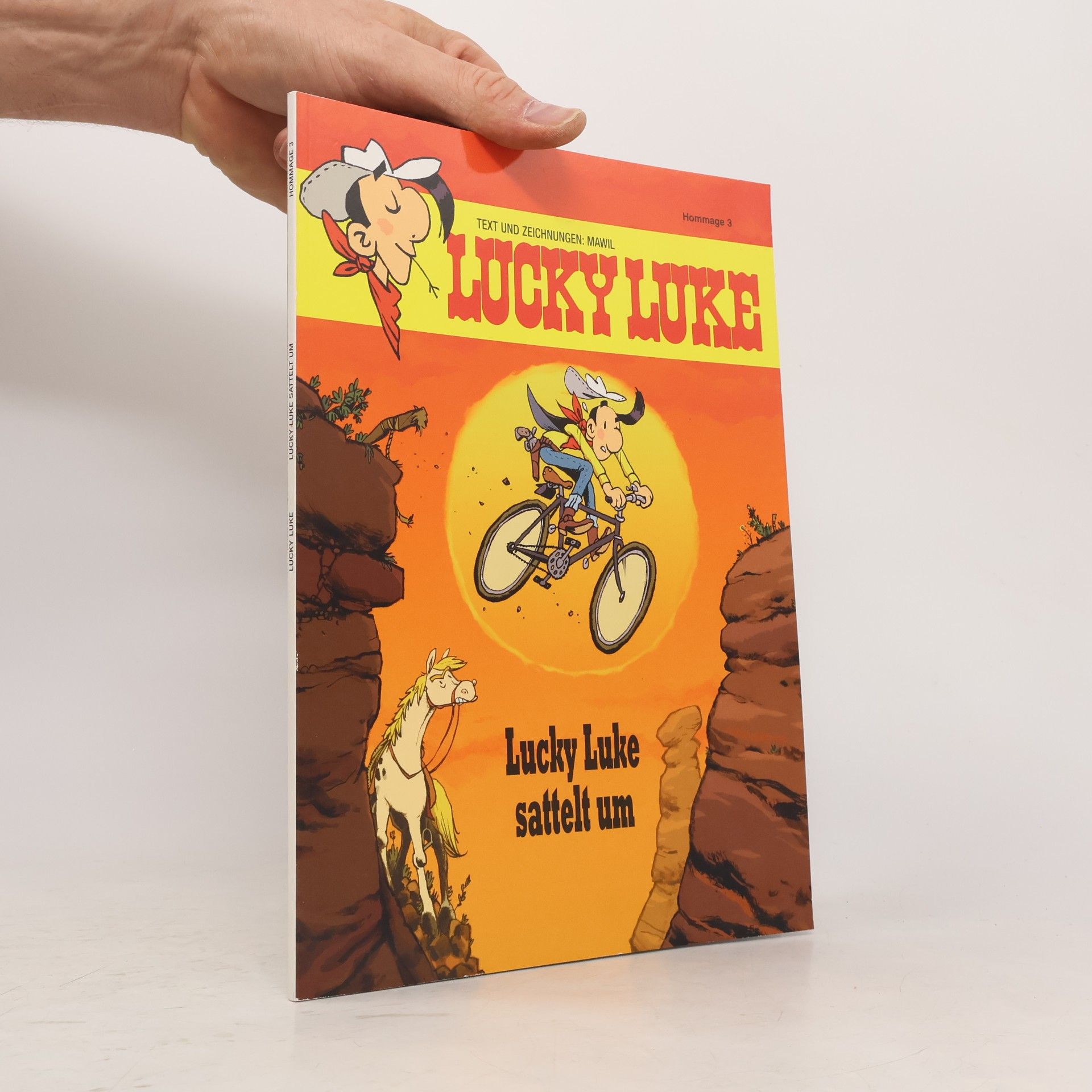 Markus Witzel Lucky Luke sattelt um / Lucky Luke Hommage Bd.3