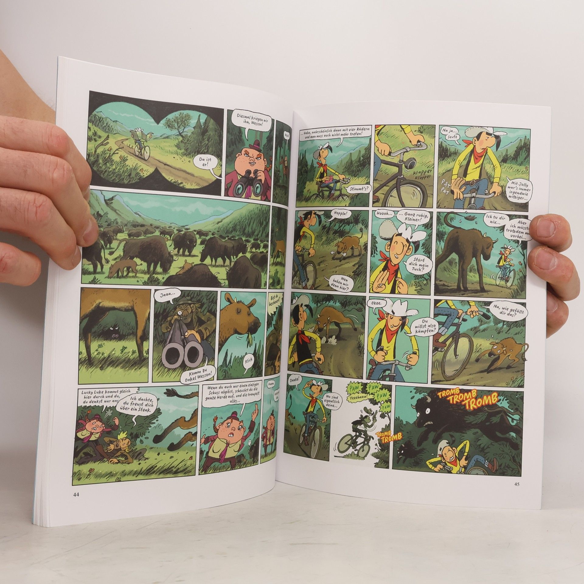 Mawil Lucky Luke sattelt um / Lucky Luke Hommage Bd.3
