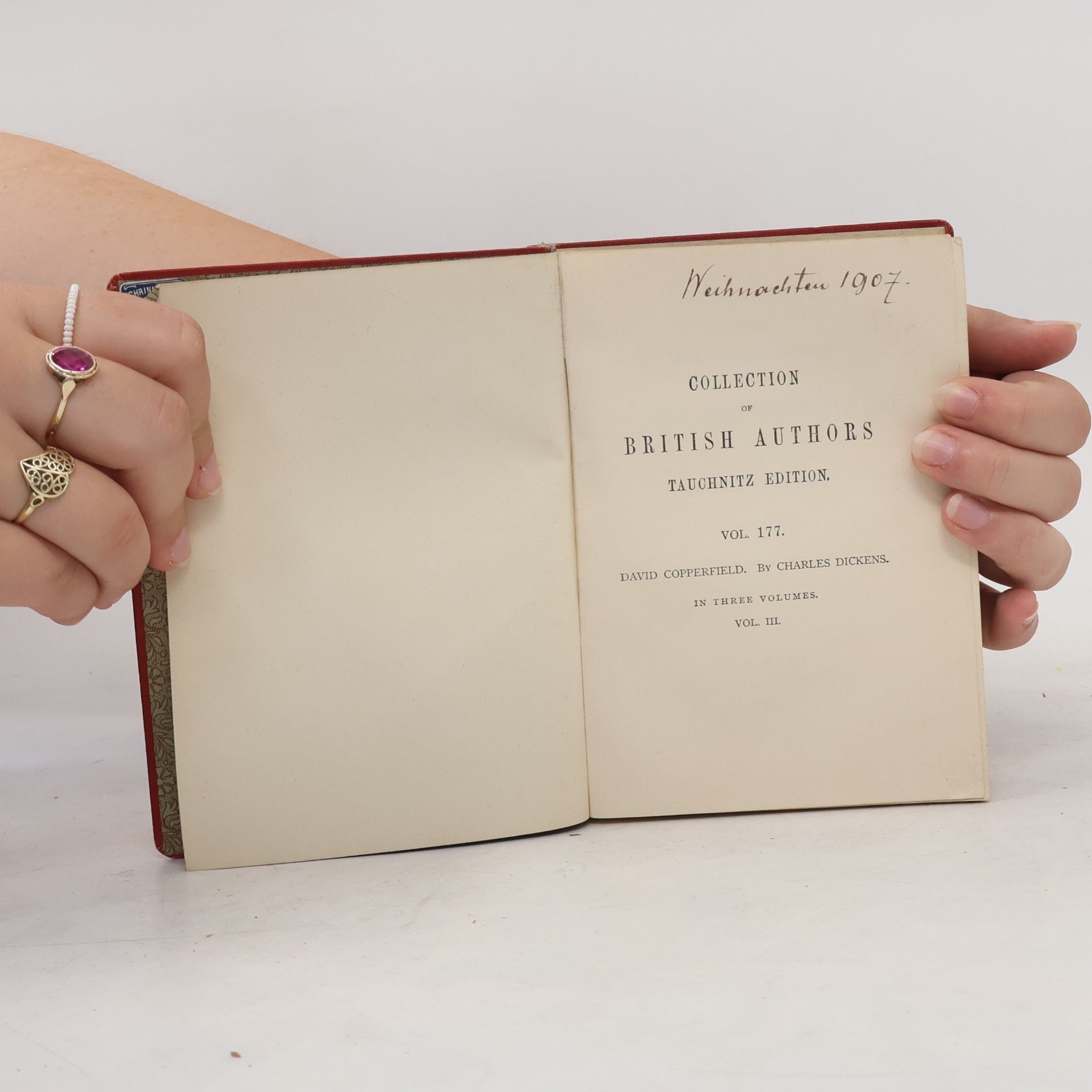 Charles Dickens The personal History of David Copperfield III.