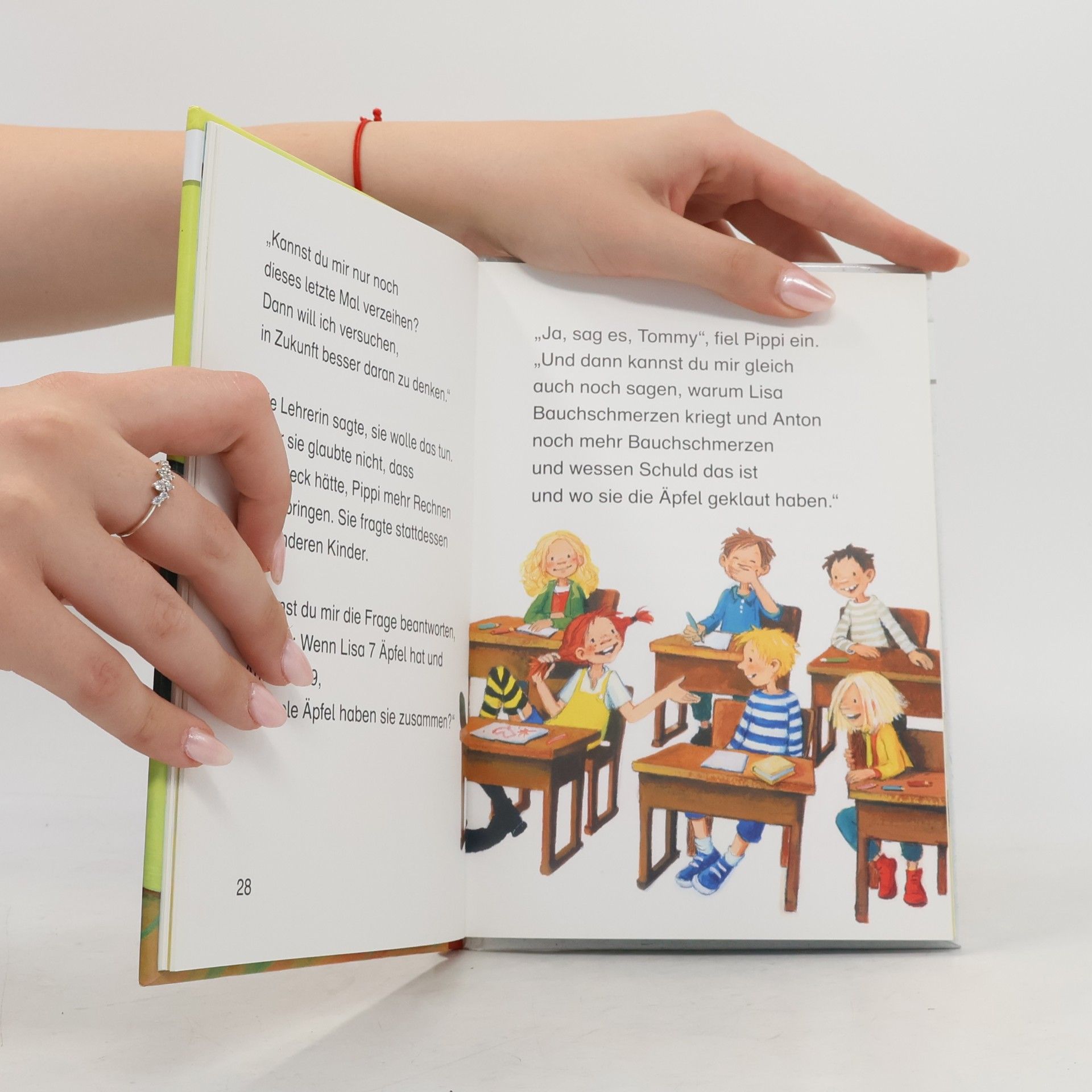 Astrid Lindgrenová Pippi geht in die Schule
