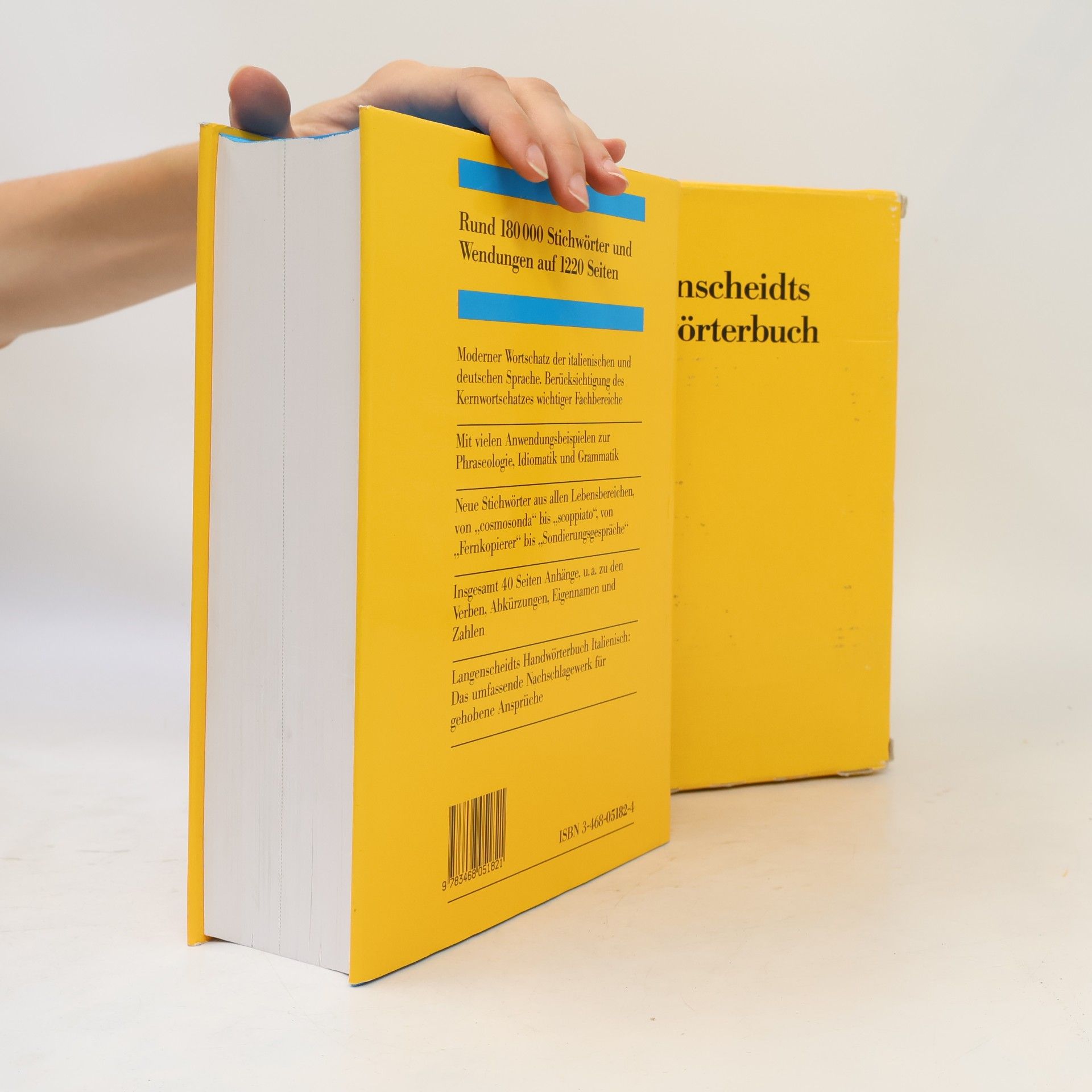 Paolo Giovannelli Langenscheidts Handwörterbuch Italienisch