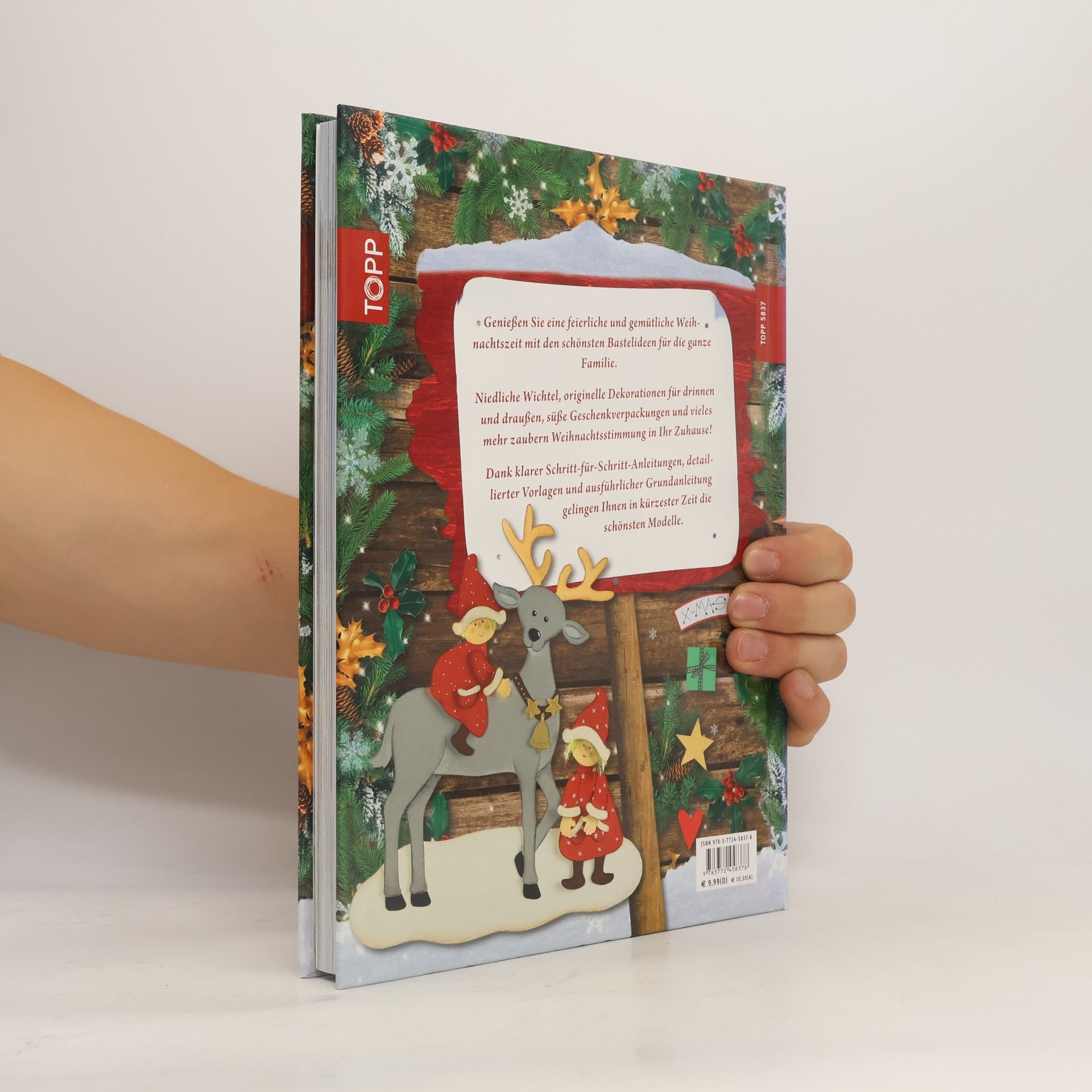 Das große Bastelbuch Weihnachten