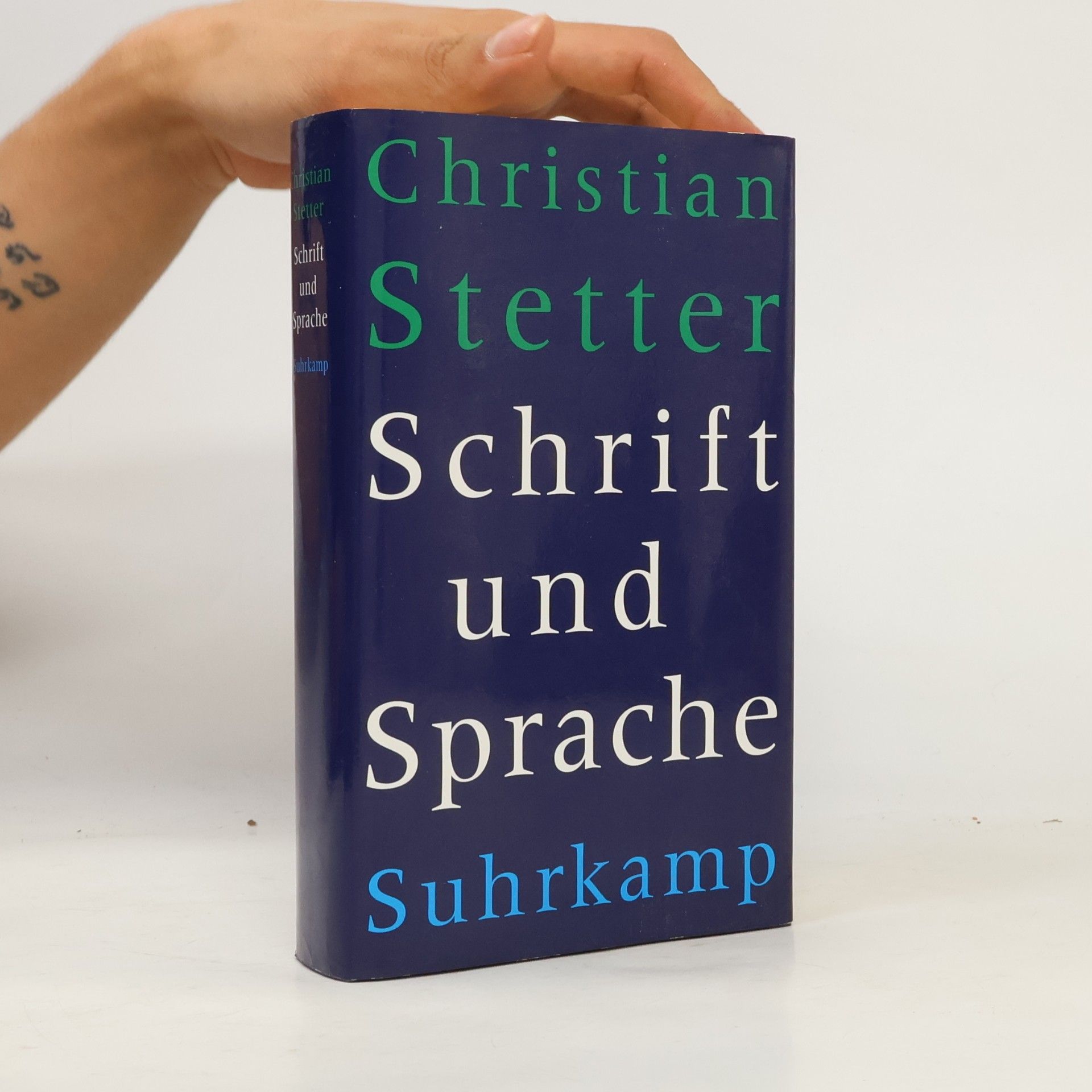Christian Stetter Schrift und Sprache