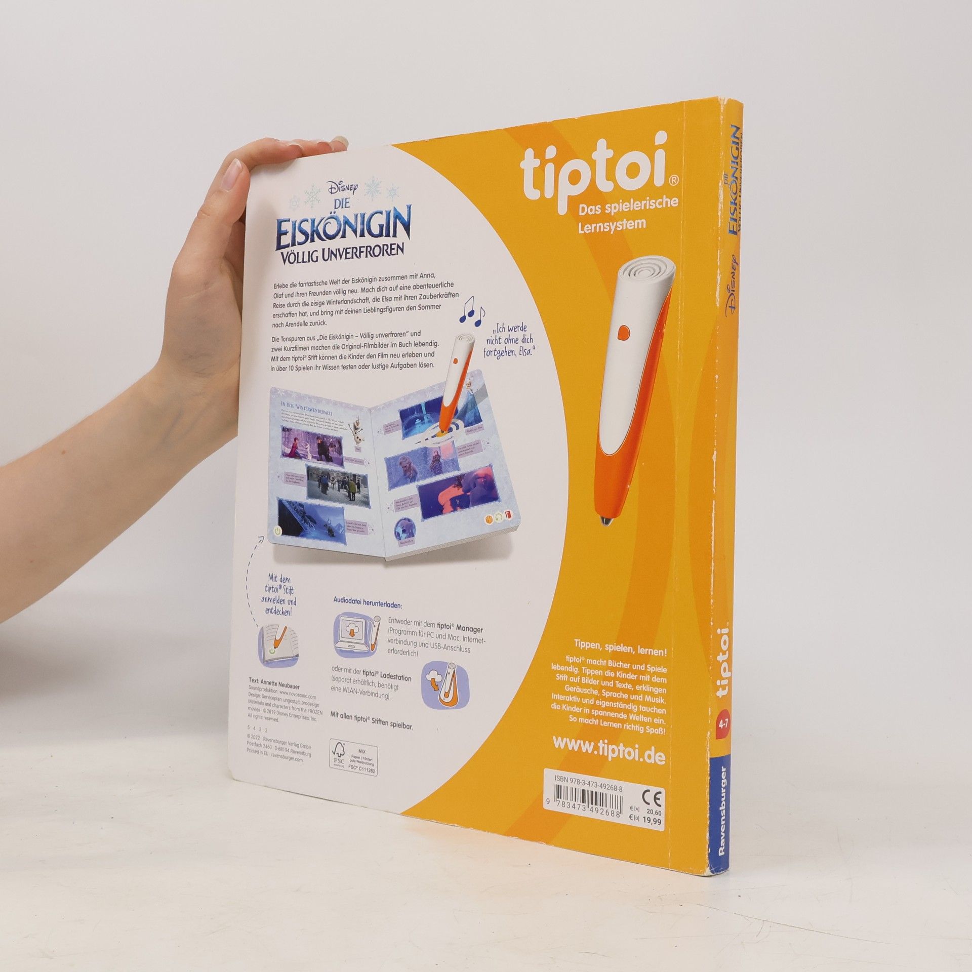 Annette Neubauer tiptoi® Die Eiskönigin - Völlig unverfroren