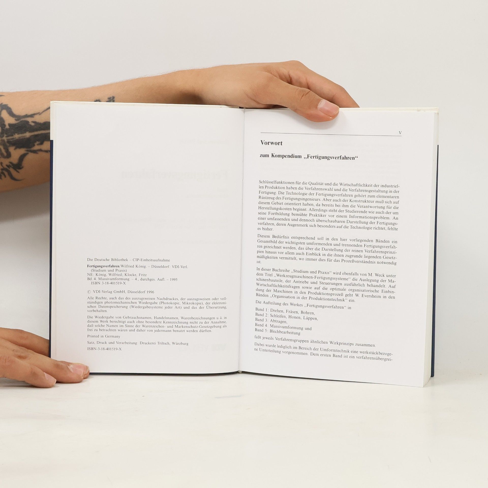 Wilfried König VDI-Buch - 4: Fertigungsverfahren 4