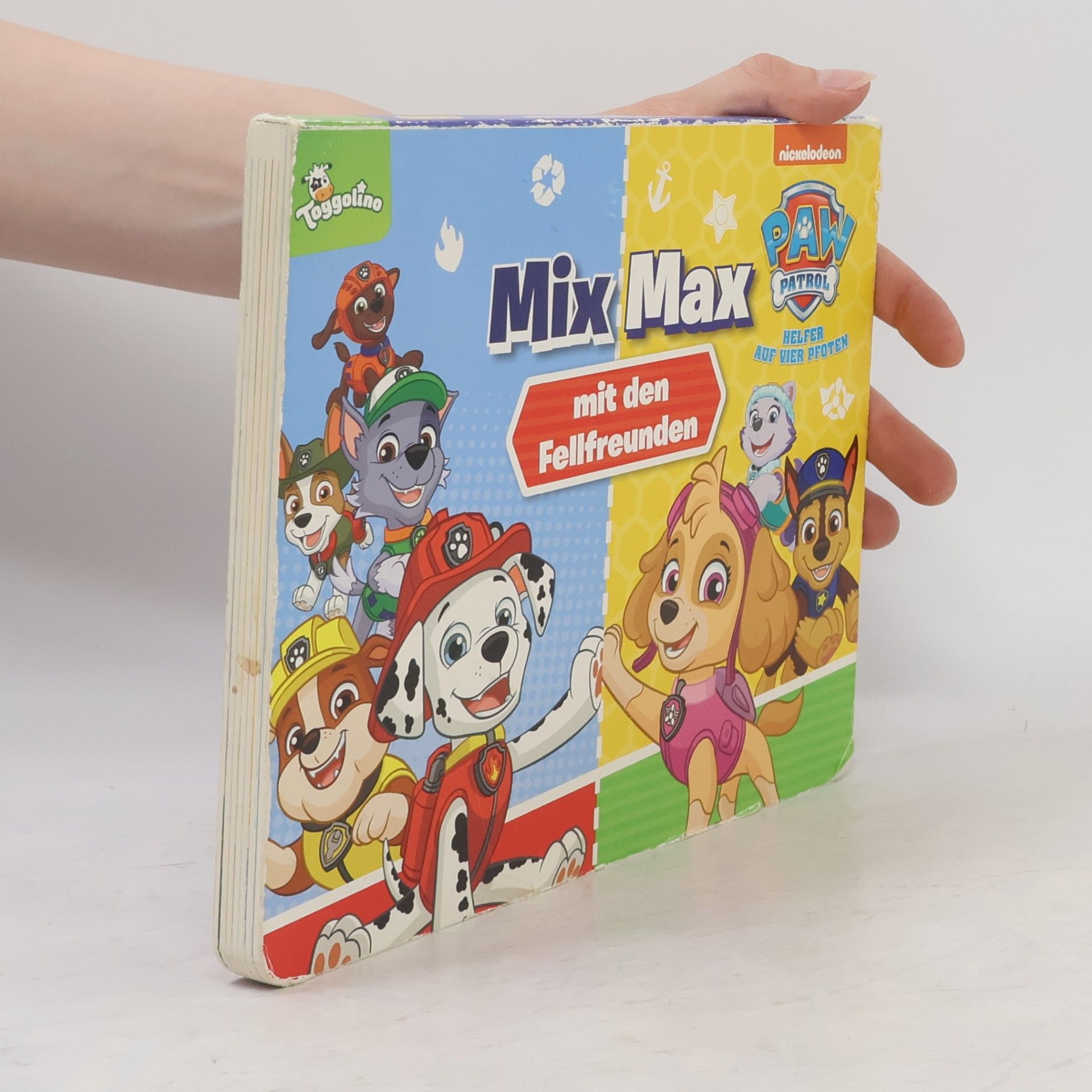 Kolektiv autorů PAW Patrol: Mix-Max mit den Fellfreunden