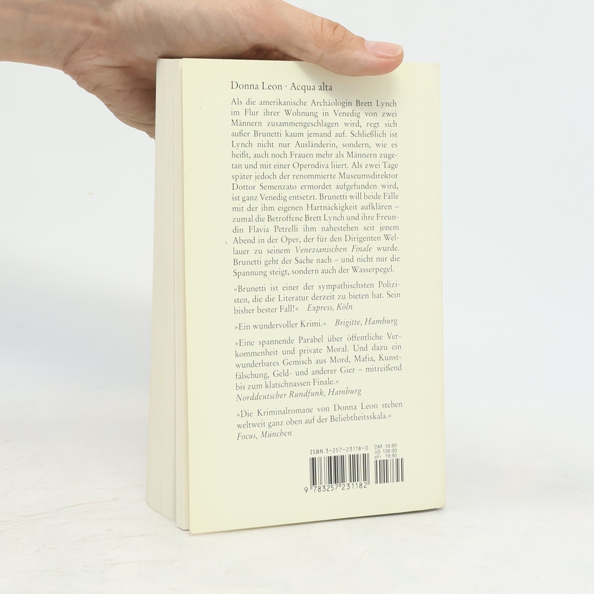 Donna Leon Acqua alta