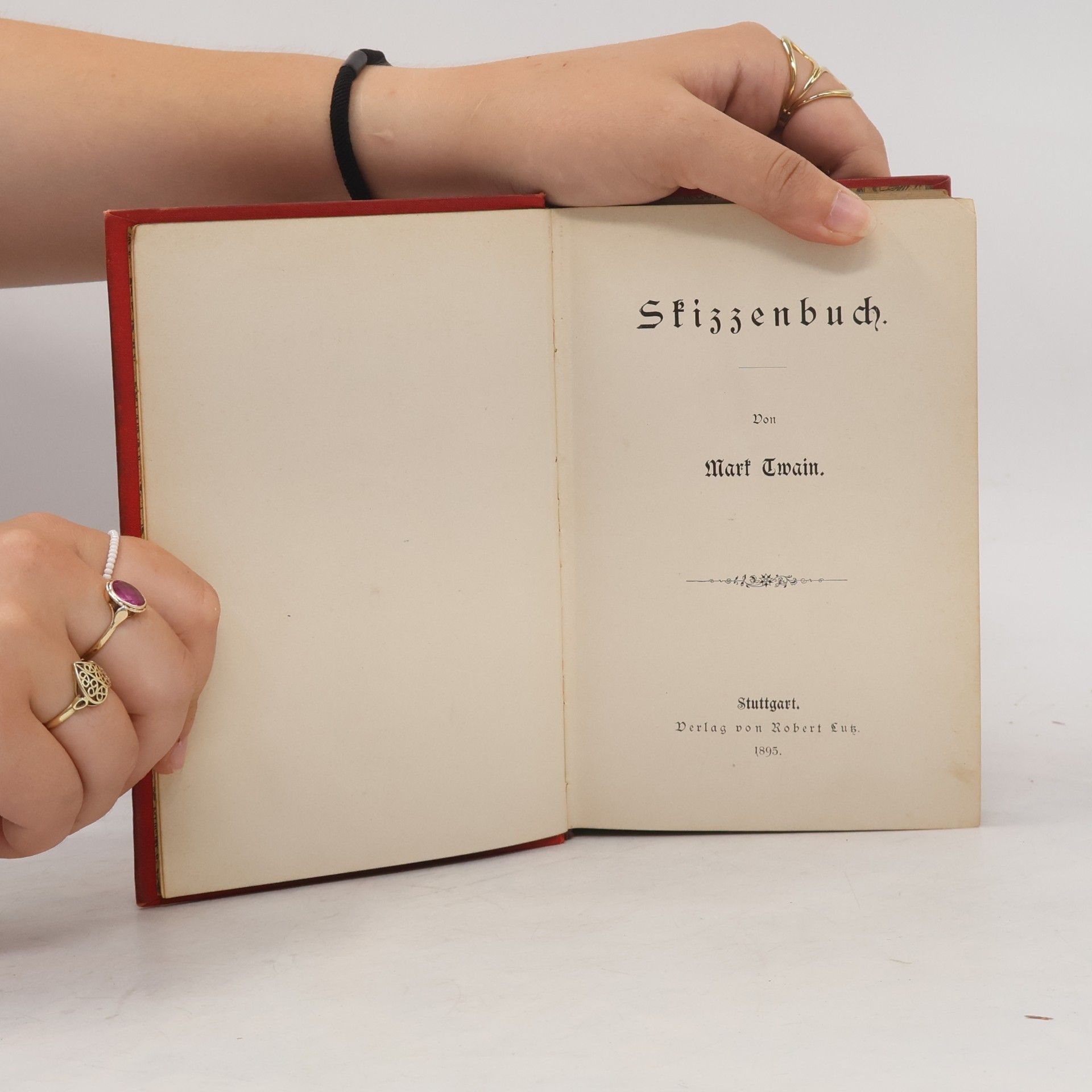 Mark Twain Skizzenbuch