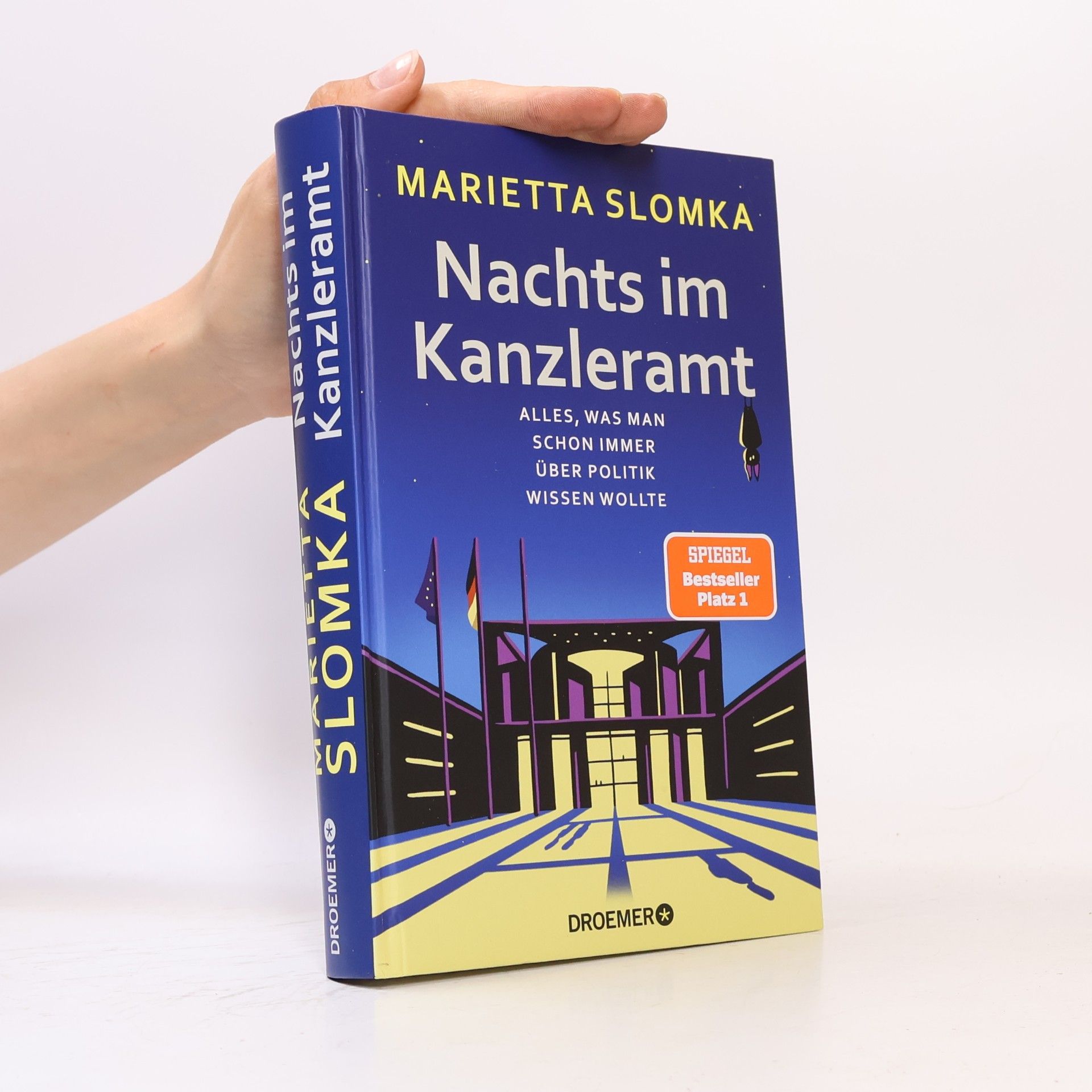 Marietta Slomka Nachts im Kanzleramt