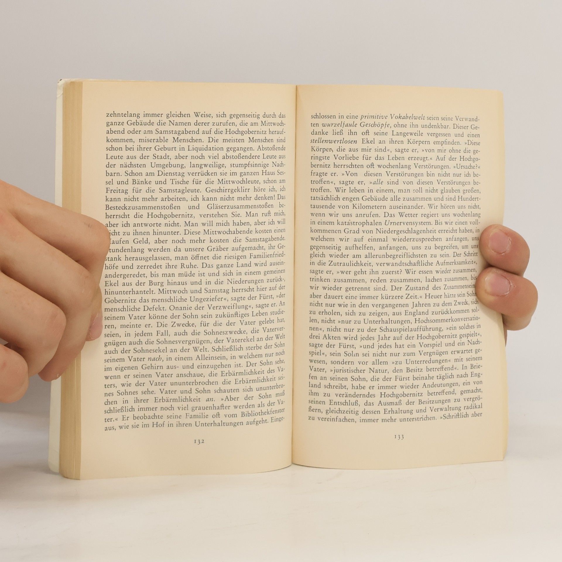 Thomas Bernhard Verstörung