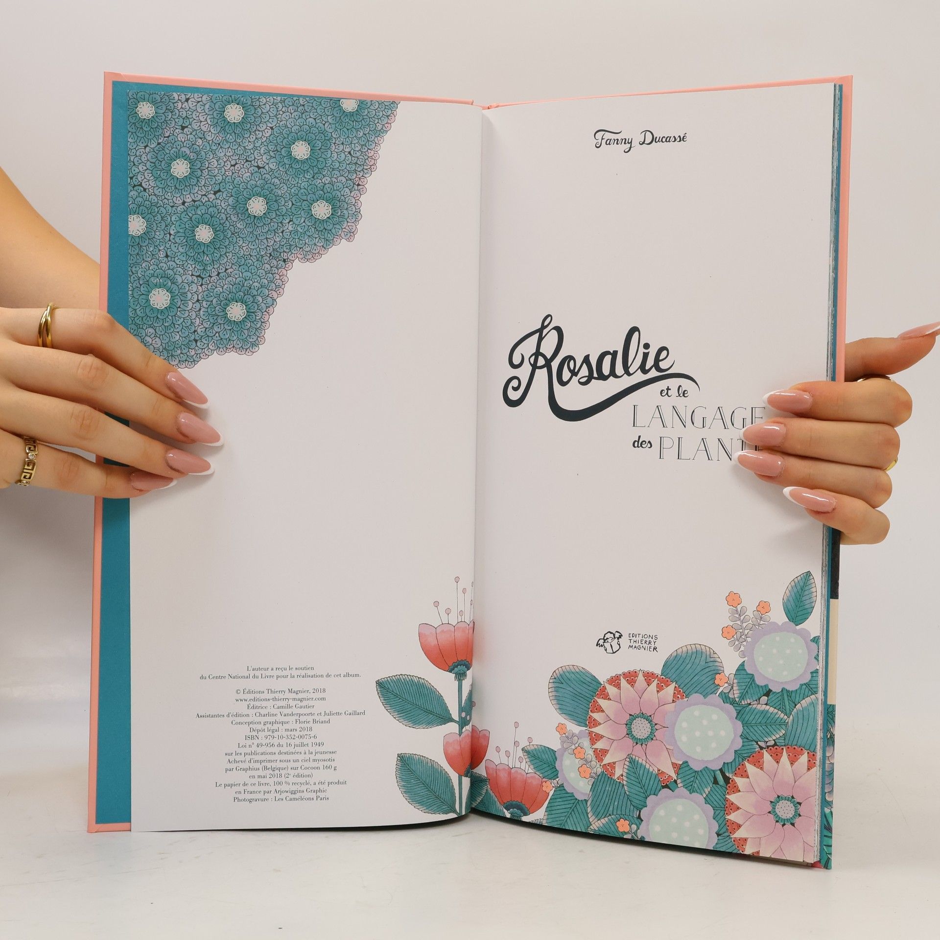 Fanny Ducassé Rosalie et le langage des plantes