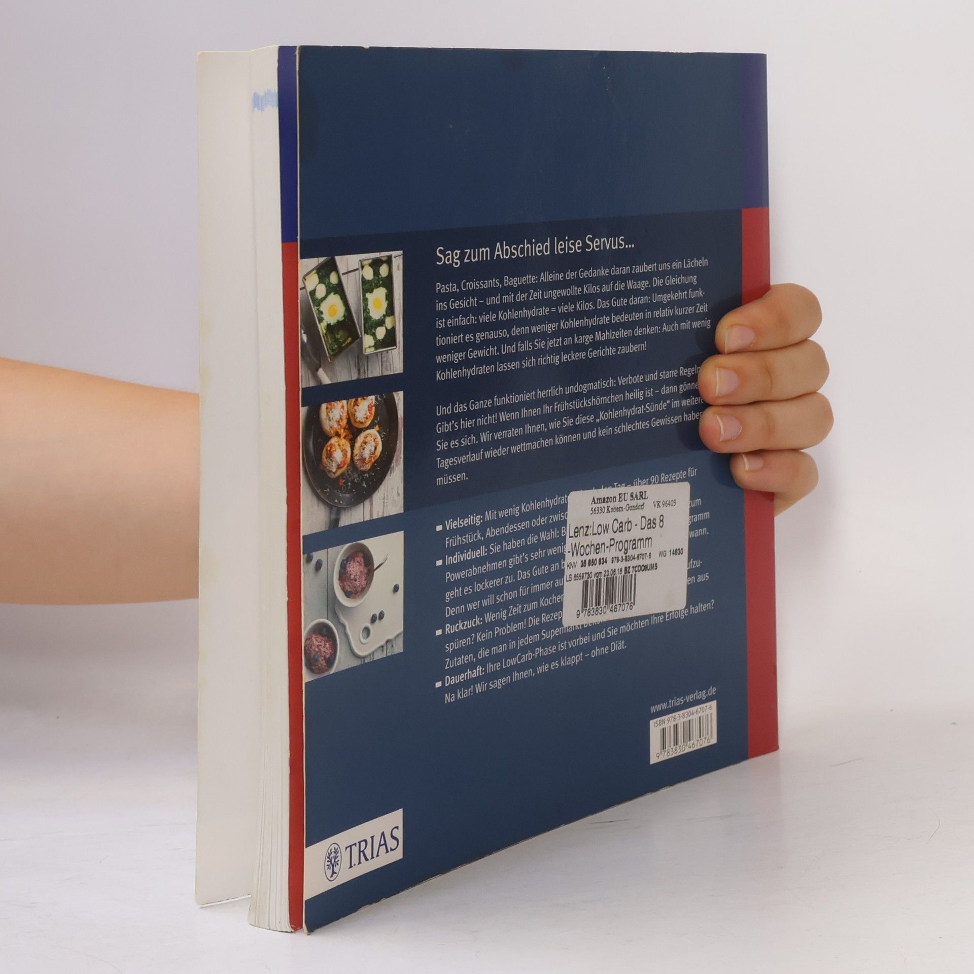 Claudia Lenz Low Carb - das 8-Wochen-Programm