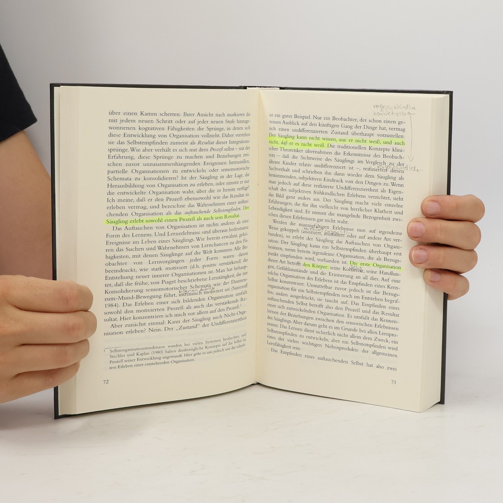 Daniel N. Stern Die Lebenserfahrung des Säuglings - Mit einer neuen Einleitung des Autors