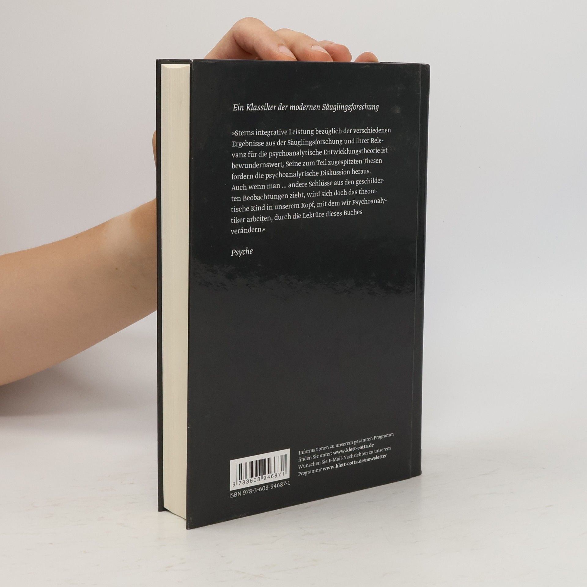 Daniel N. Stern Die Lebenserfahrung des Säuglings - Mit einer neuen Einleitung des Autors