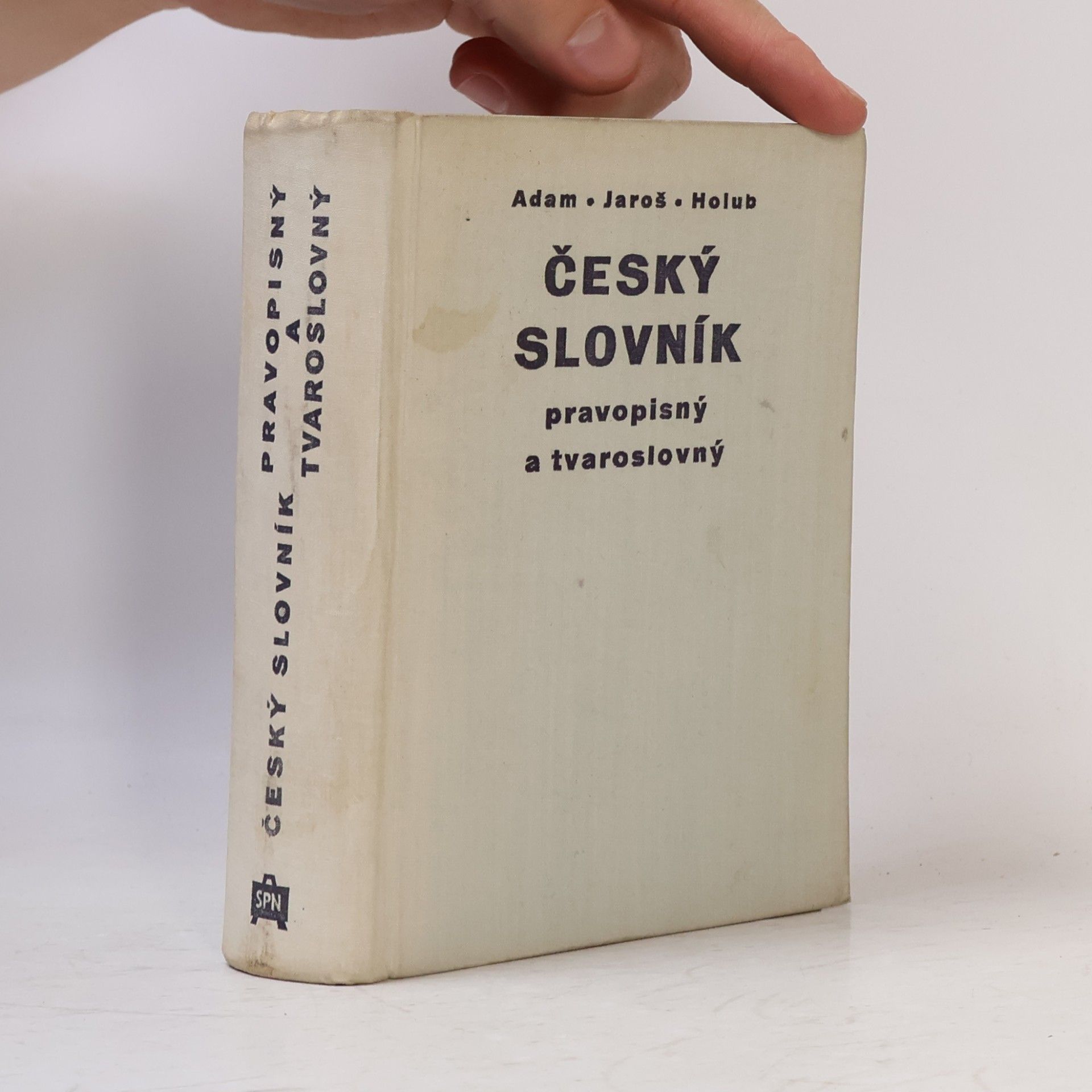 Karel Adam Český slovník pravopisný a tvaroslovný