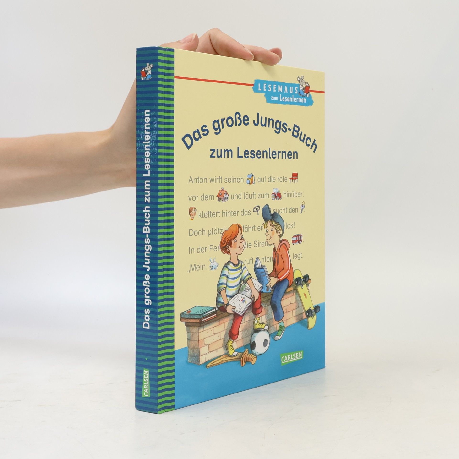 Das große Jungs-Buch zum Lesenlernen