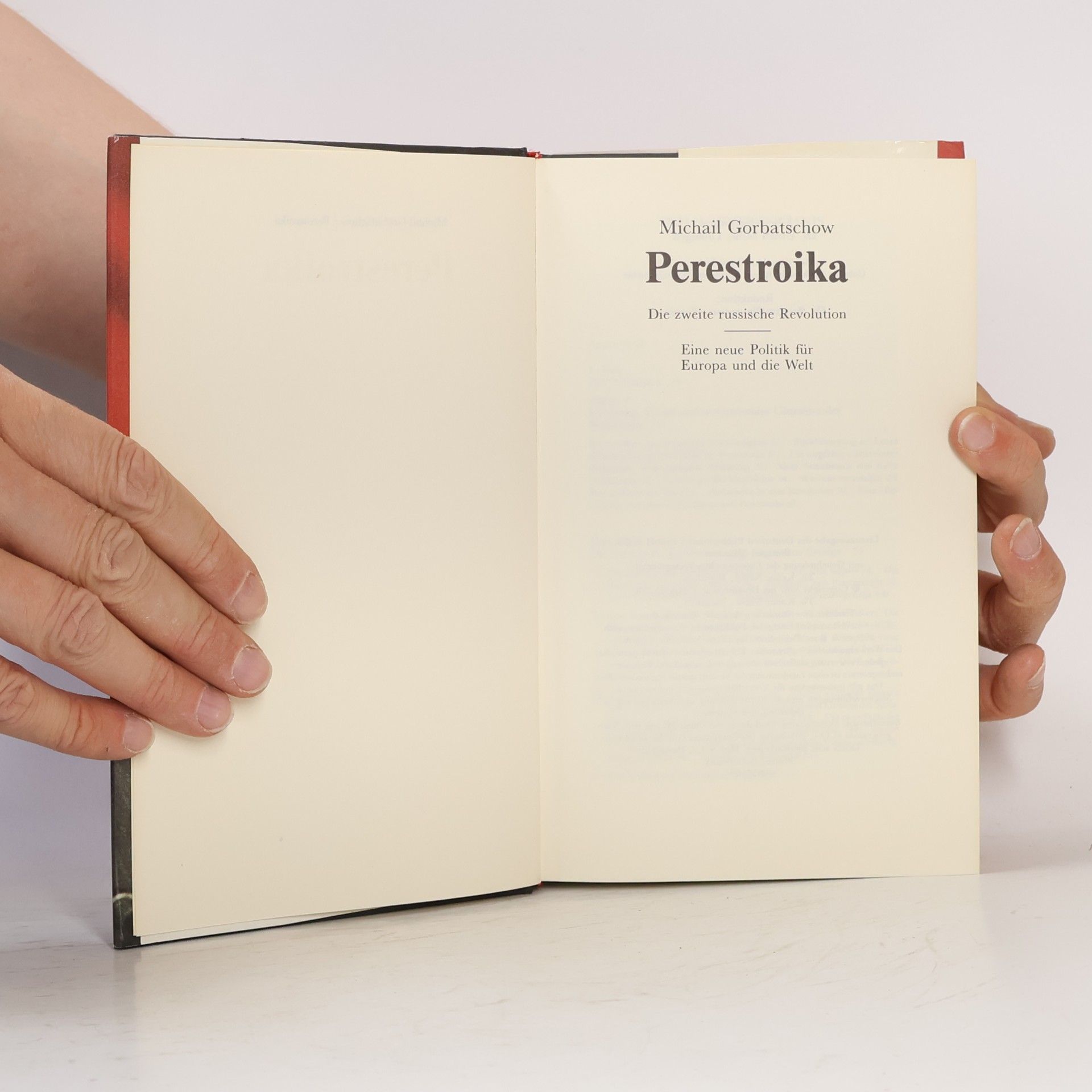 Michail Sergejevič Gorbačov Perestroika